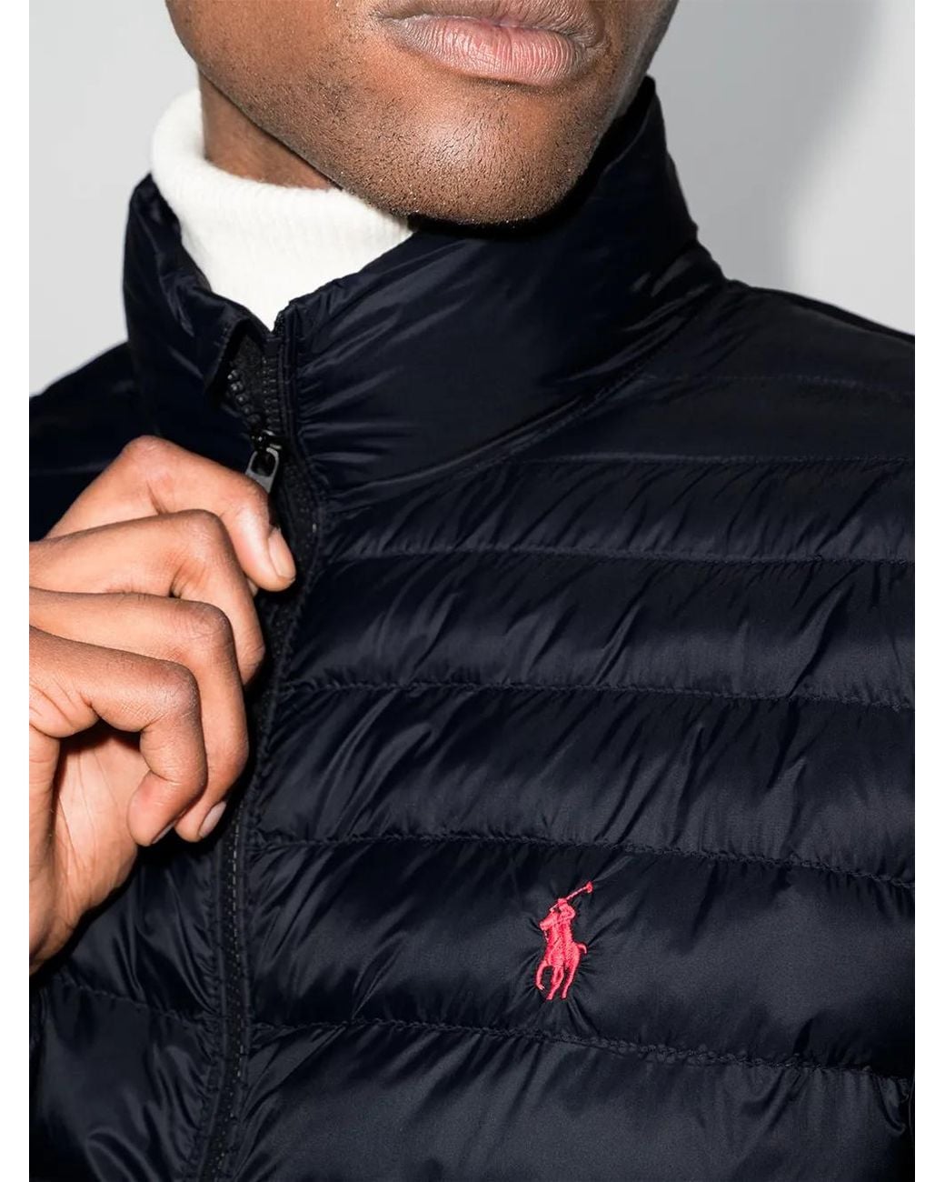 Polo Ralph Lauren Blue Terra Packable Quilted Jacket for men