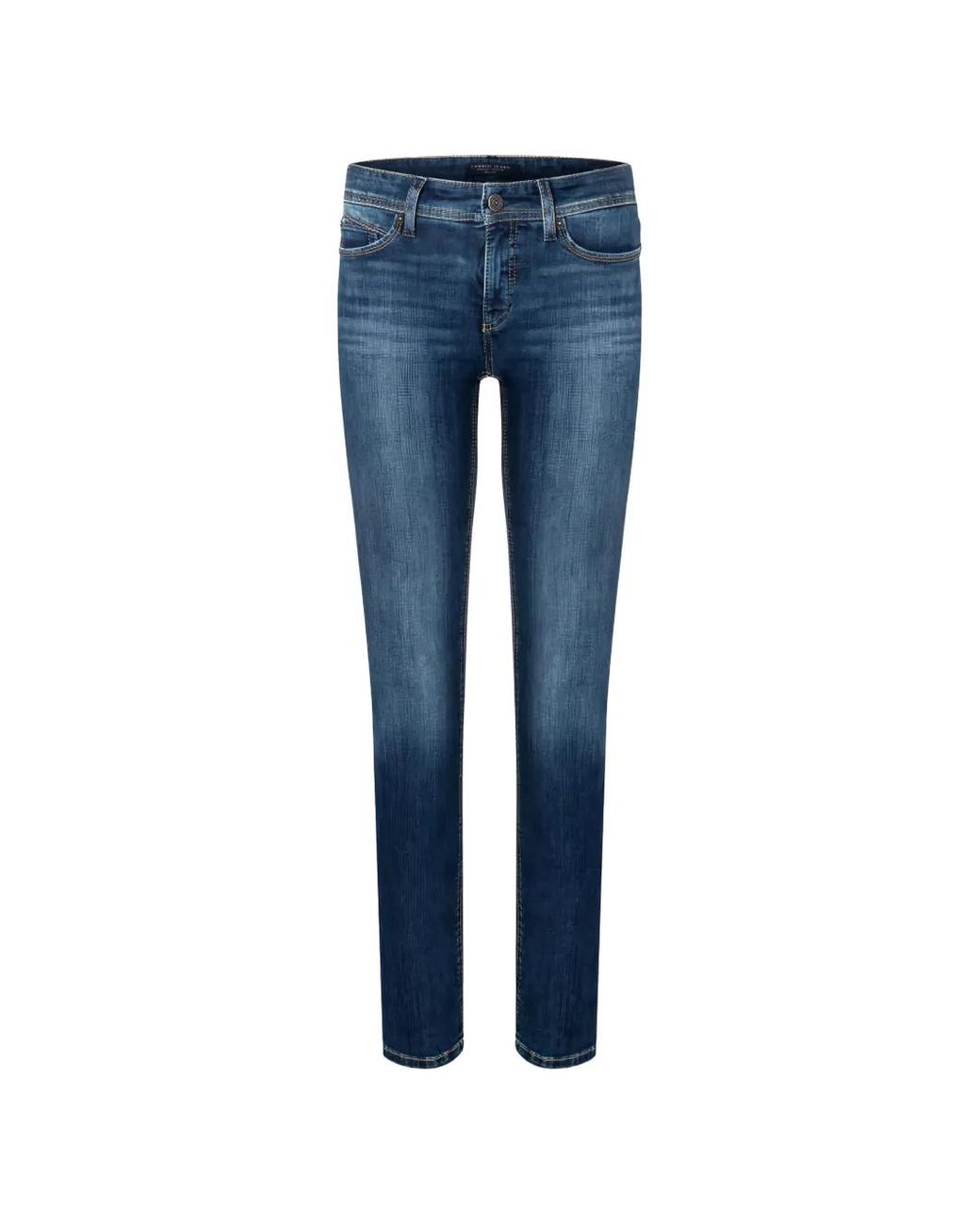 Cambio Blue Parla Whiskered Jeans
