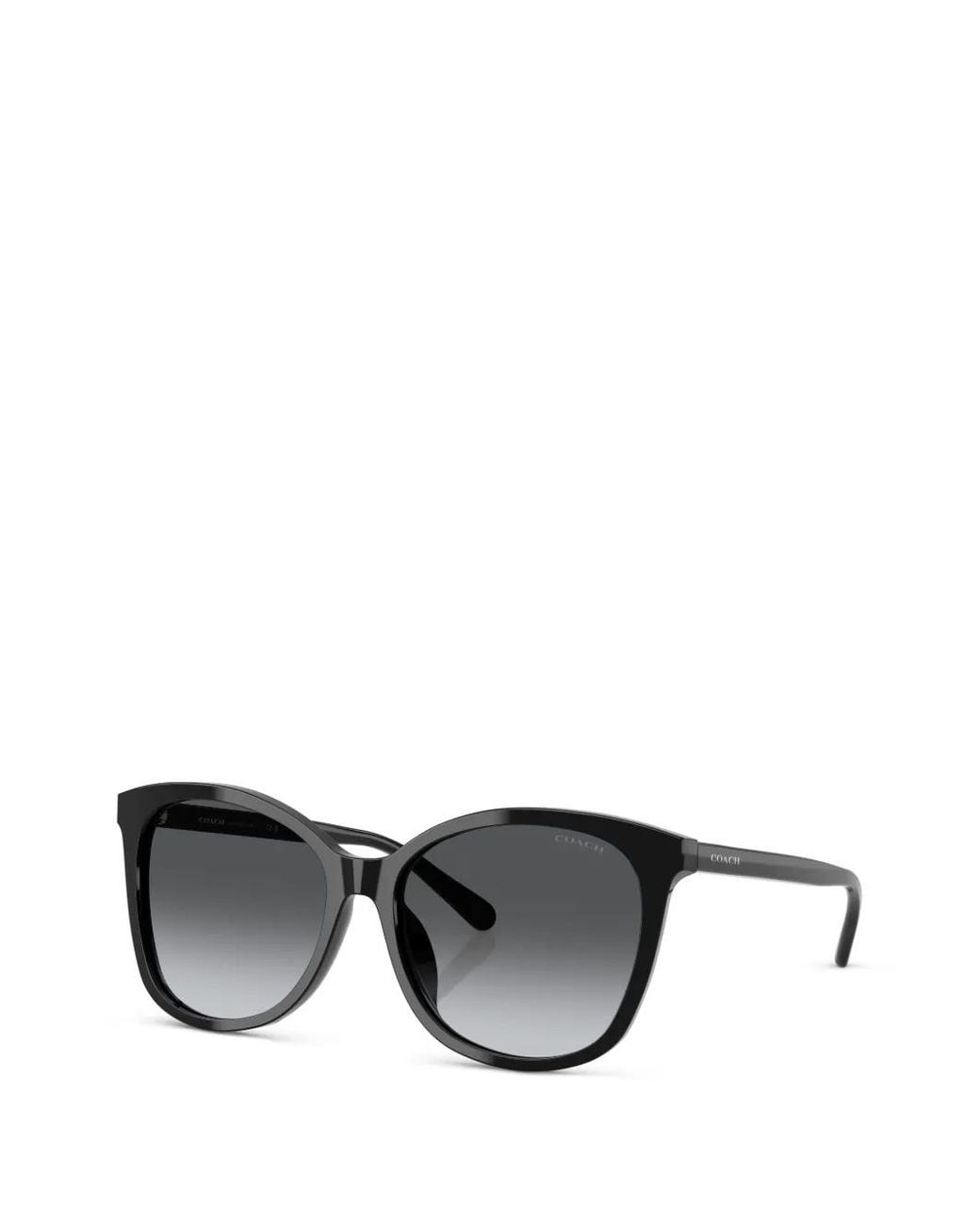 COACH Black Square-Frame Sunglasses