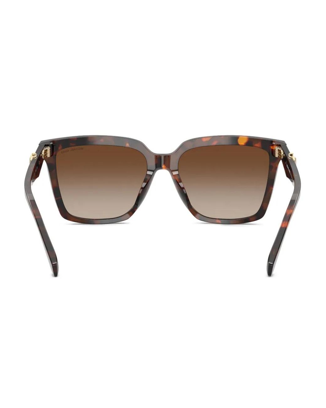 Michael Kors Logo-Plaque Square Sunglasses in Brown | Lyst display picture 3