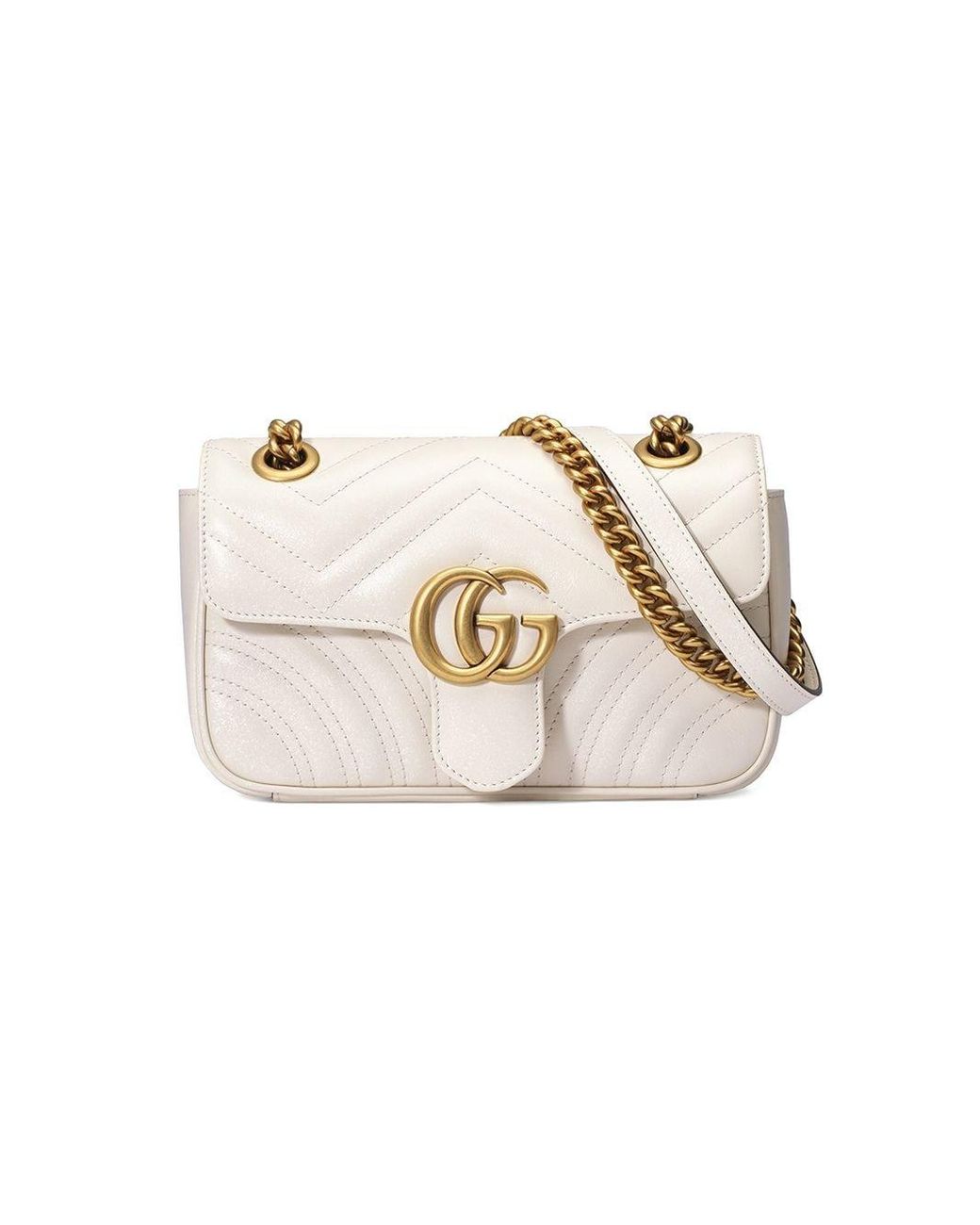 gucci small gg 2.0 matelassé leather camera bolsa