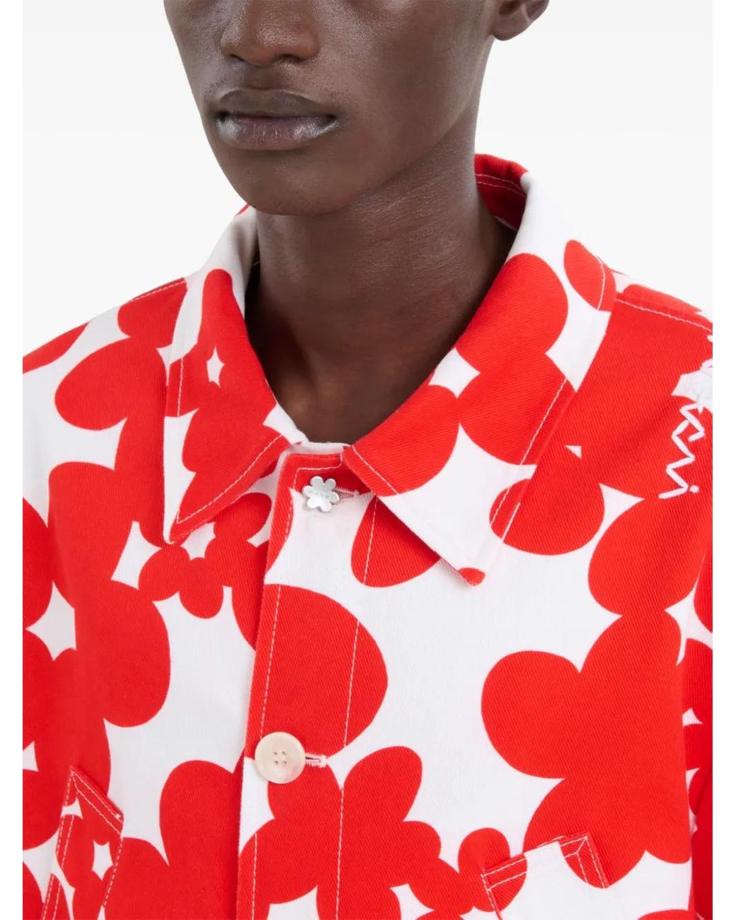 Marni Red Jackets for men