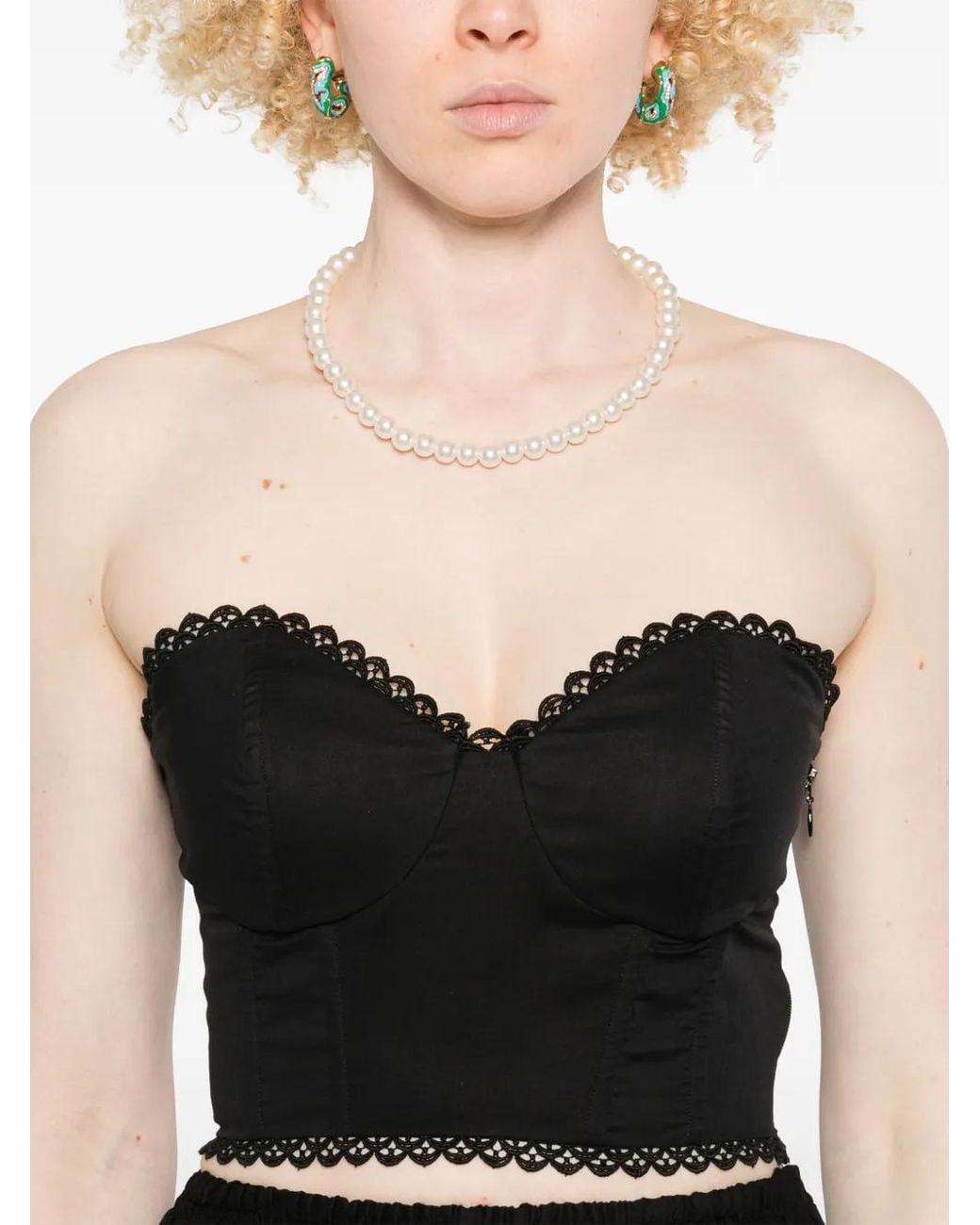 Charo Ruiz Black Matis Top