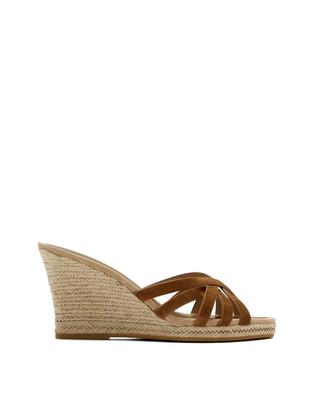 Veronica Beard Brown Espadrilles Compensées Phylina