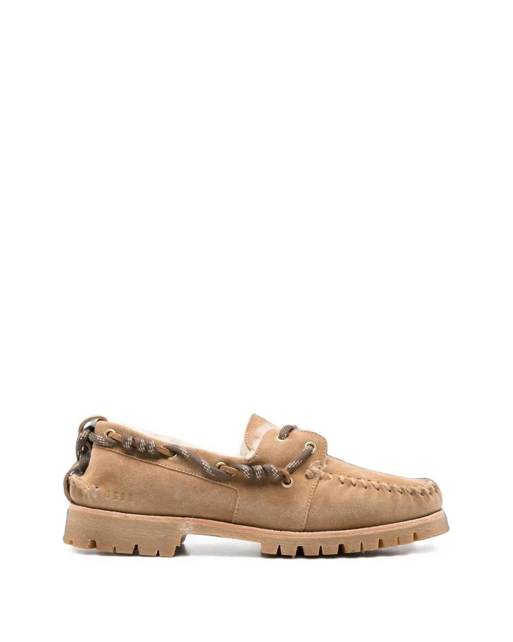 Golden Goose Deluxe Brand Natural Cruise Shearling-Lined Loafers for men