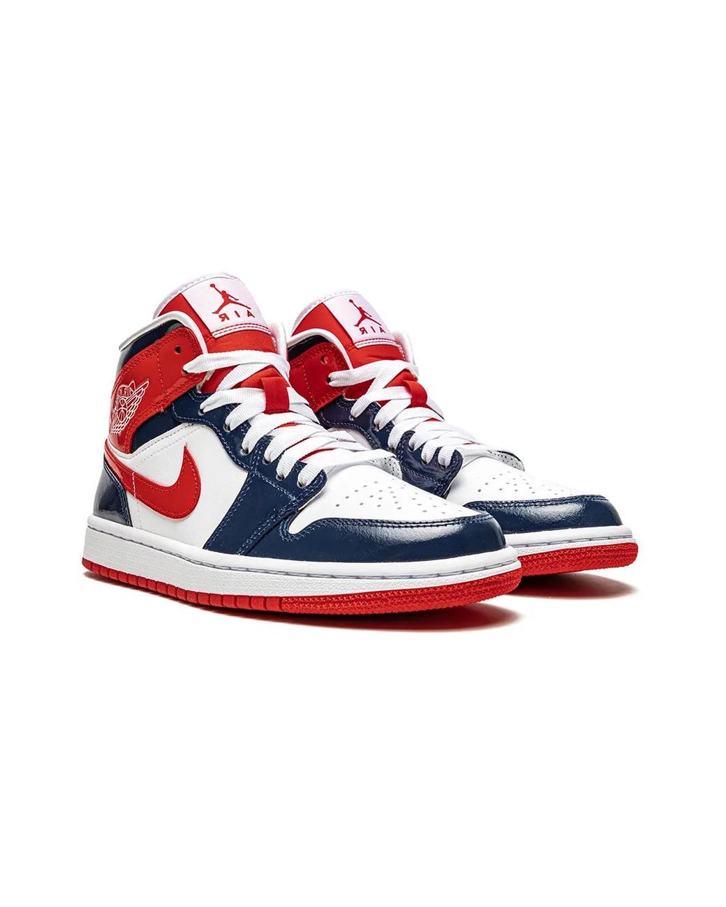 Nike Red Air 1 Mid "Patent Leather/ Sneakers