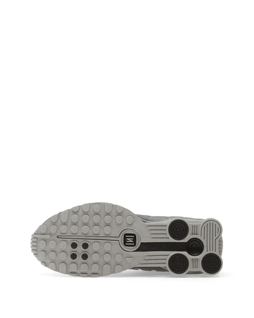 Nike Gray Shox R4 Sneakers for men