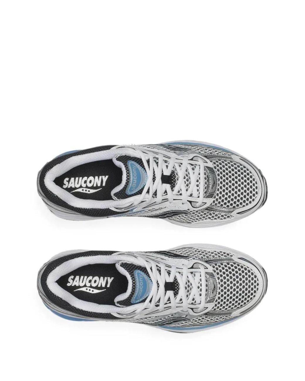 Saucony White Progrid Omni 9 Sneakers for men