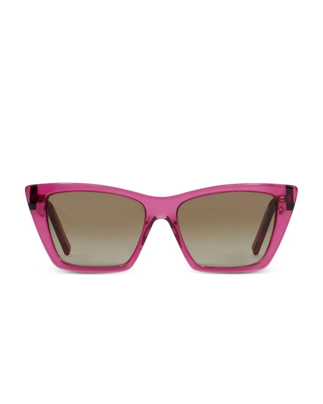 Saint Laurent Pink Sl 276 Mica Square-Frame Sunglasses