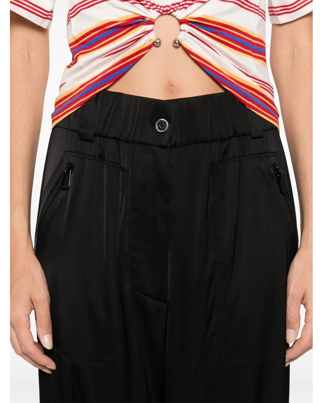 Pinko Replay Broek in het Black