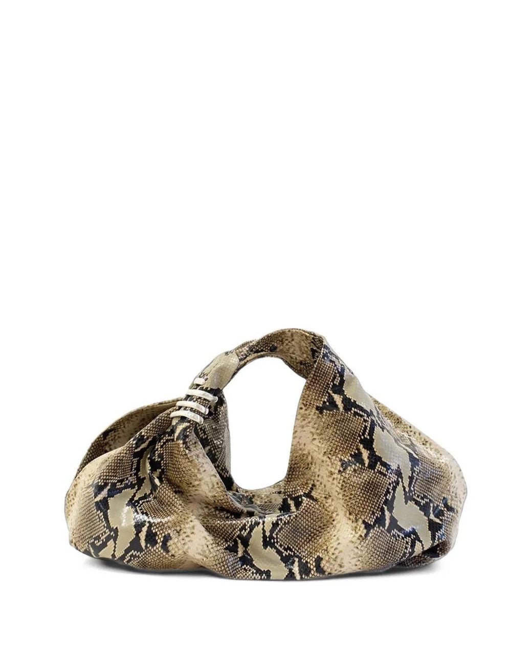 Christopher Esber Metallic Deia Serpent Tote Bag