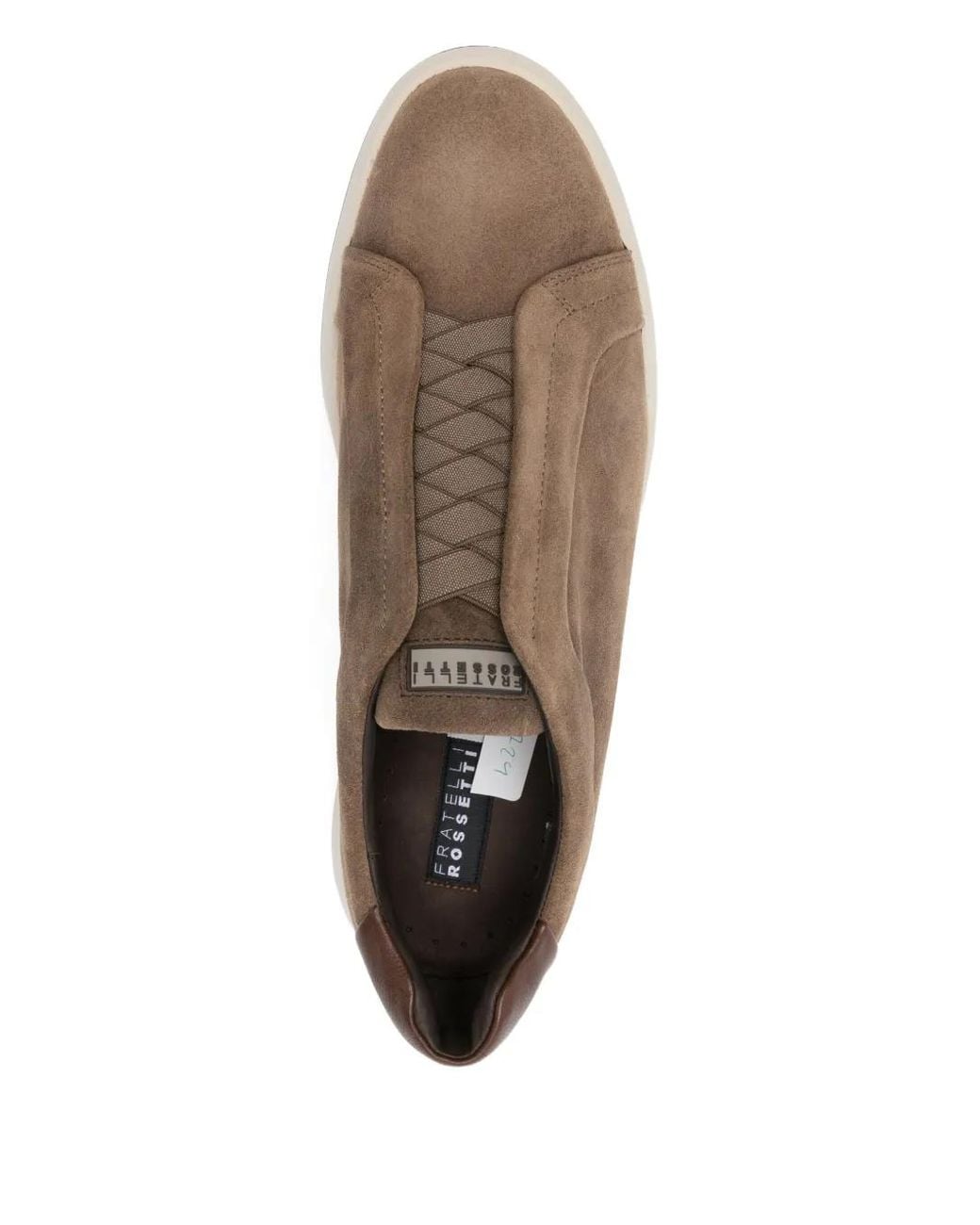 Fratelli Rossetti Brown Suede Sneakers for men