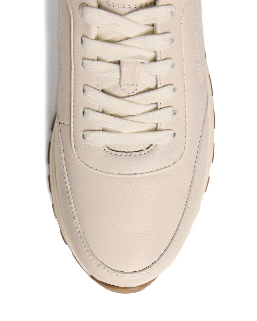 12 STOREEZ Natural Leather Sneakers