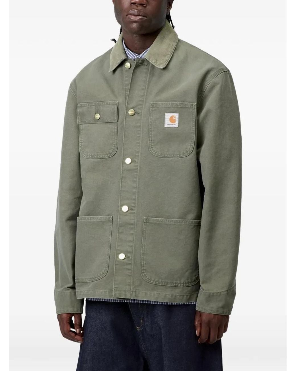 Carhartt Gray Michigan Coat (Spring) for men