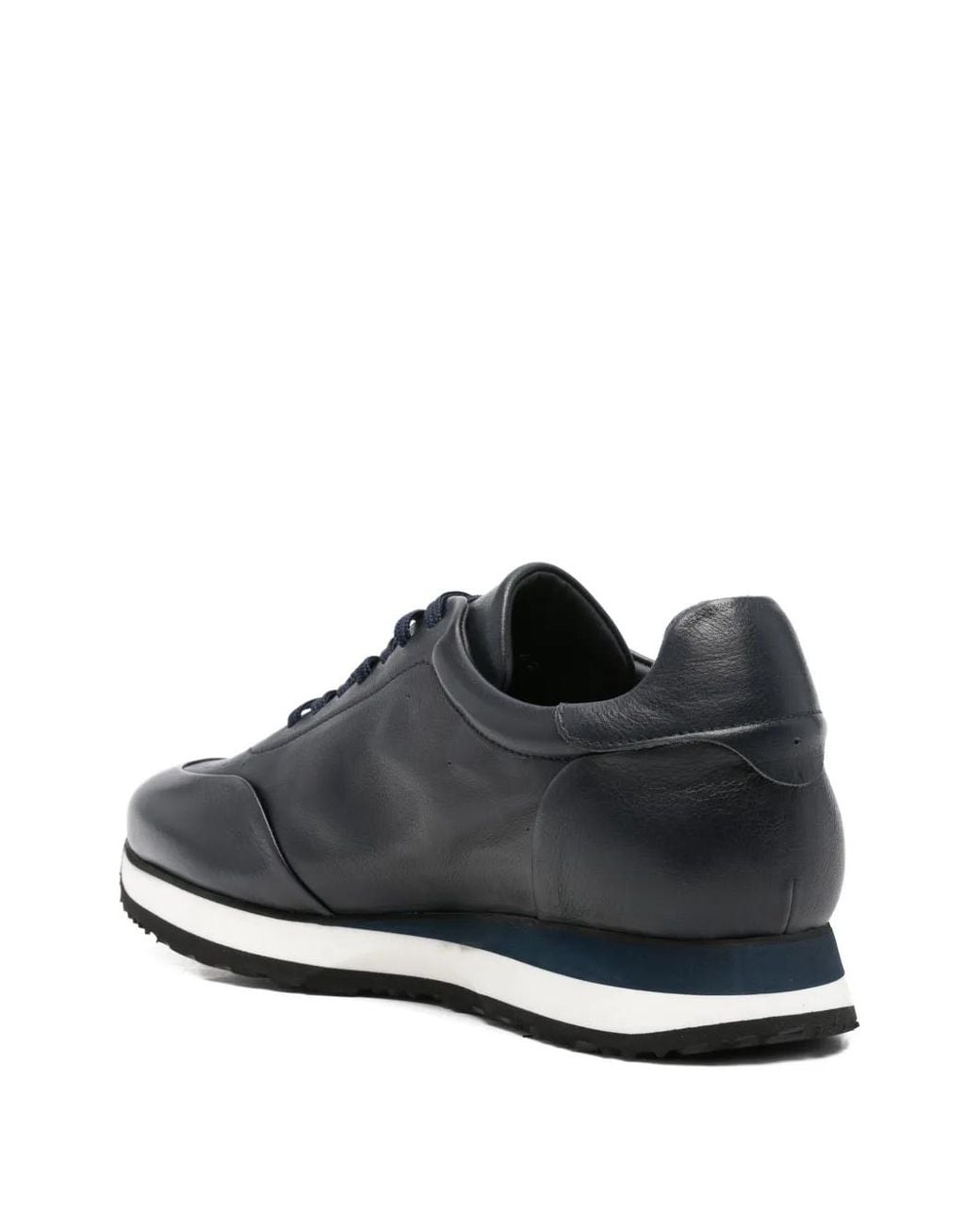 JOHN HARRISON Black Baskets En Cuir for men