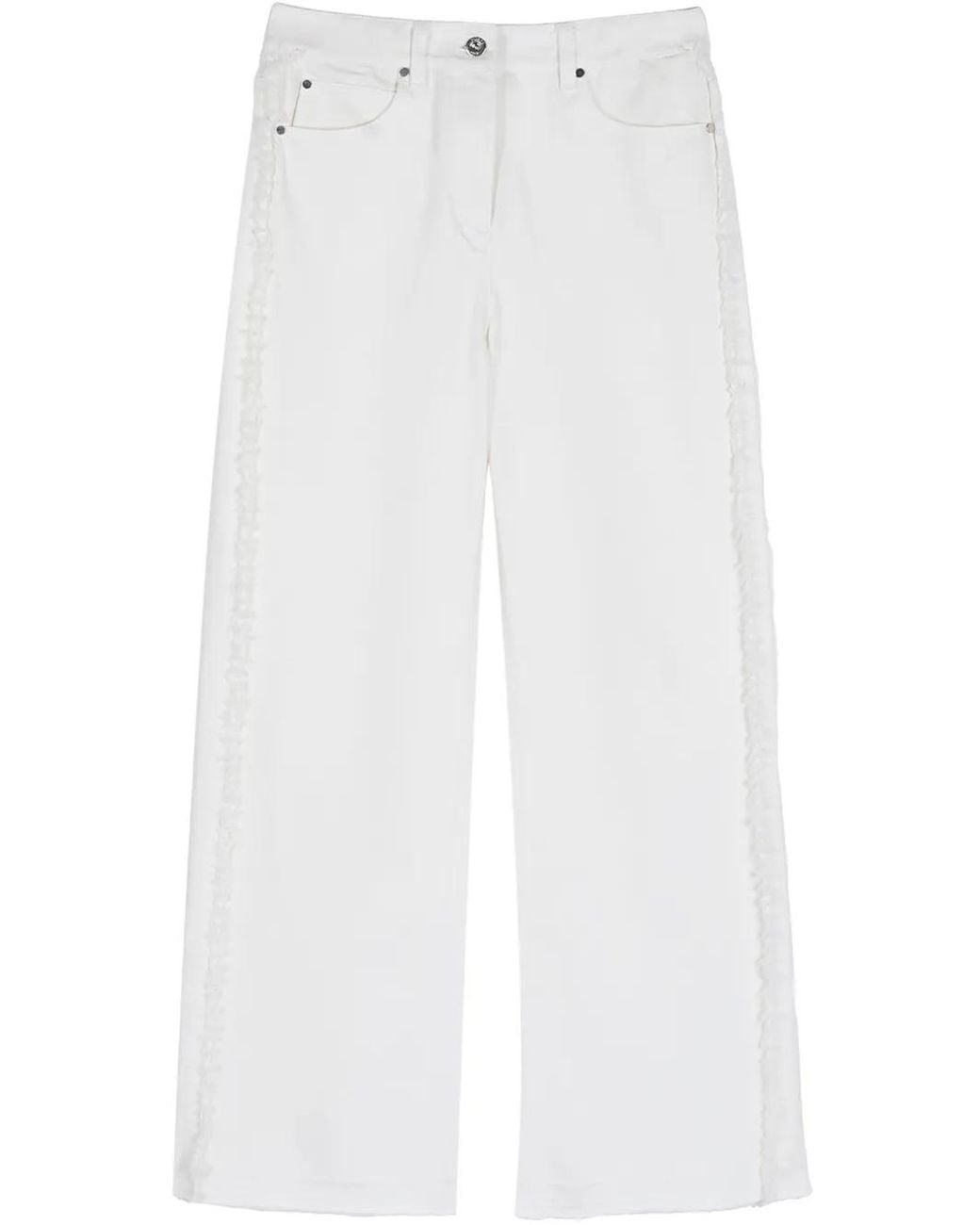 Ports 1961 White Weaving Inspried Jeans
