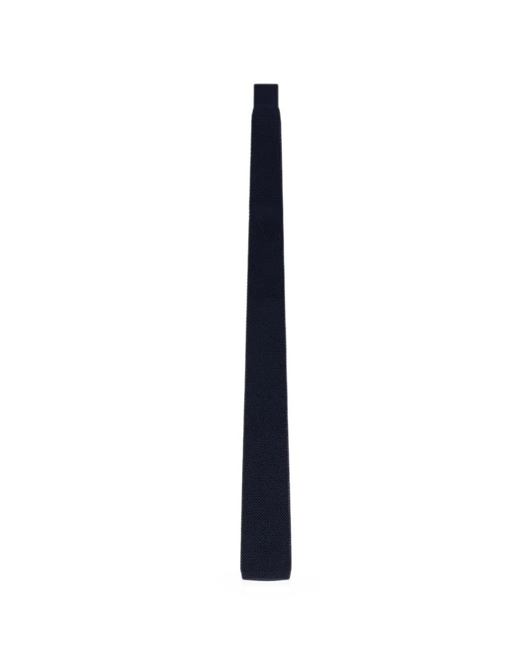 Fursac Blue Knitted Silk Tie for men