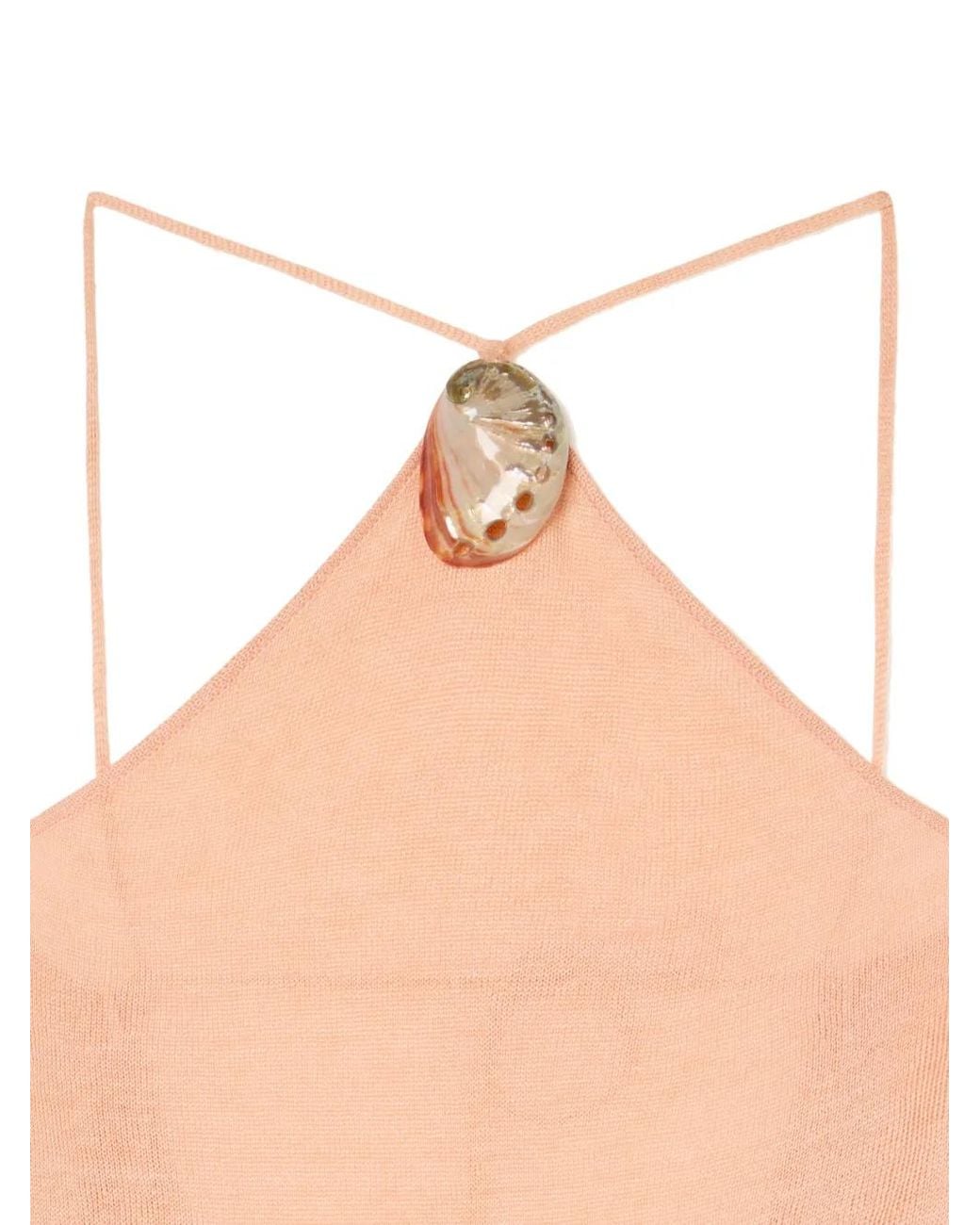 Alanui Multicolor Maxikleid Mit Neckholder