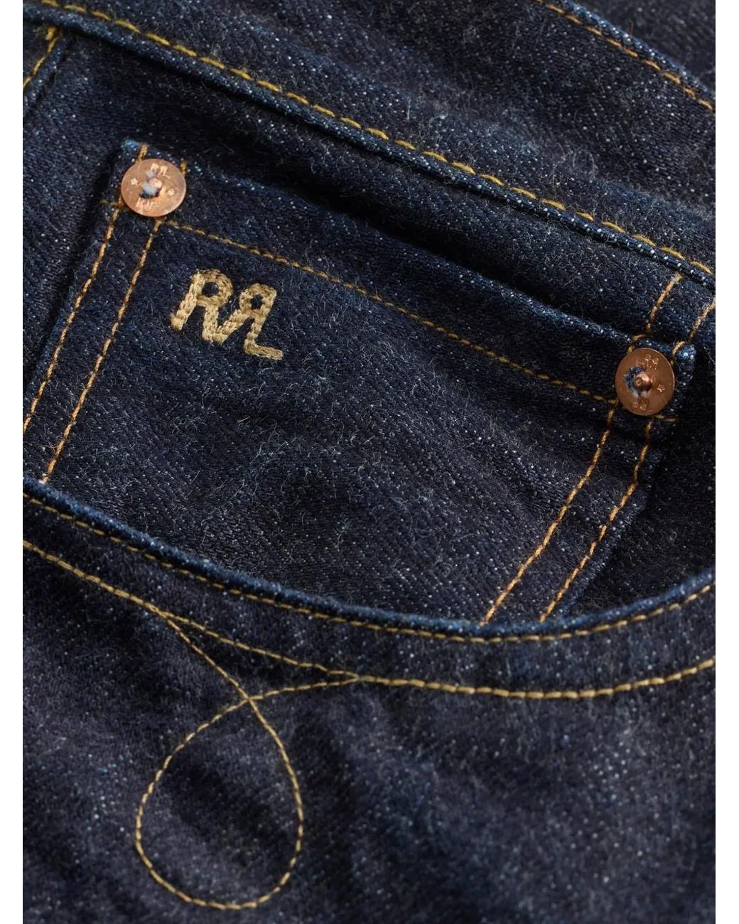 RRL Jeans Mit Logo-Patch in Blue für Herren