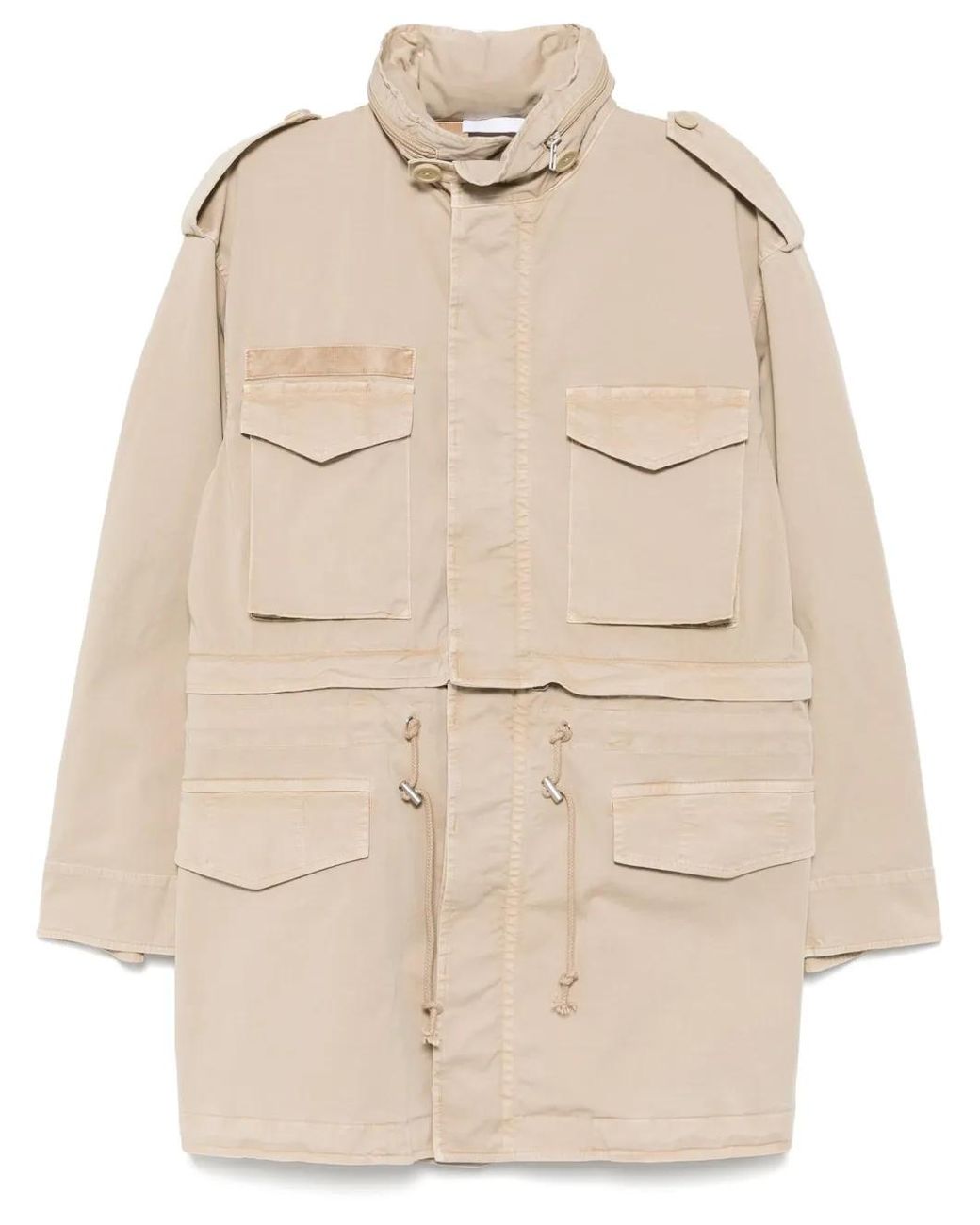 Abrigo Militar Helmut Lang de color Natural