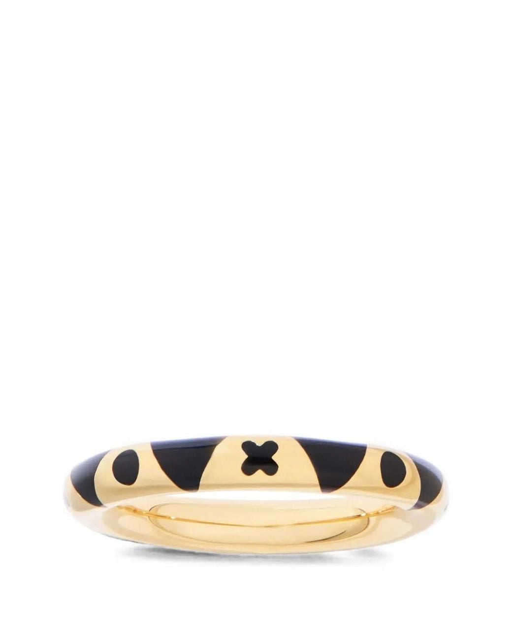 Aurelie Bidermann Metallic Positano Resin-Motif Ring
