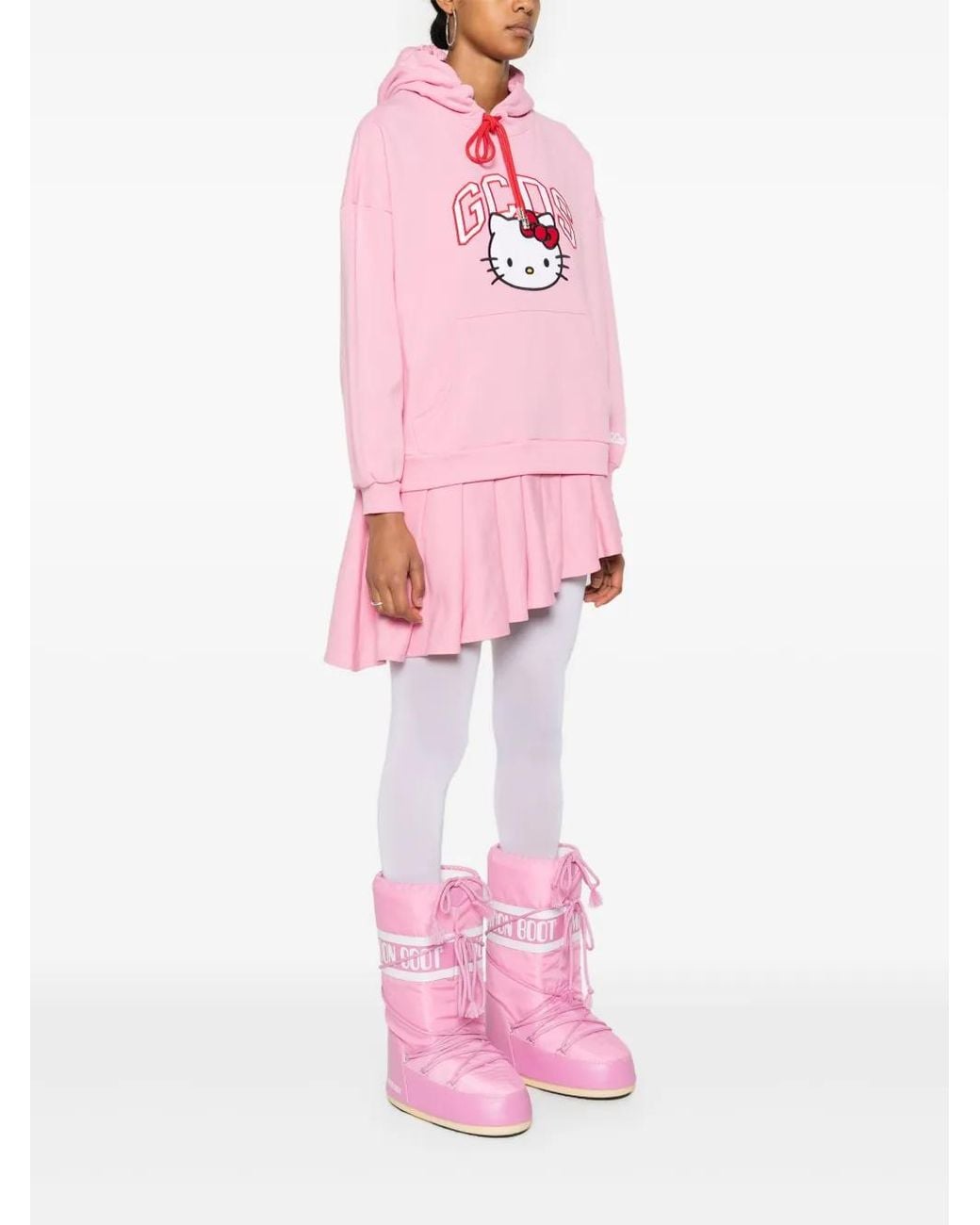 Gcds Pink Hello Kitty Mini Dress