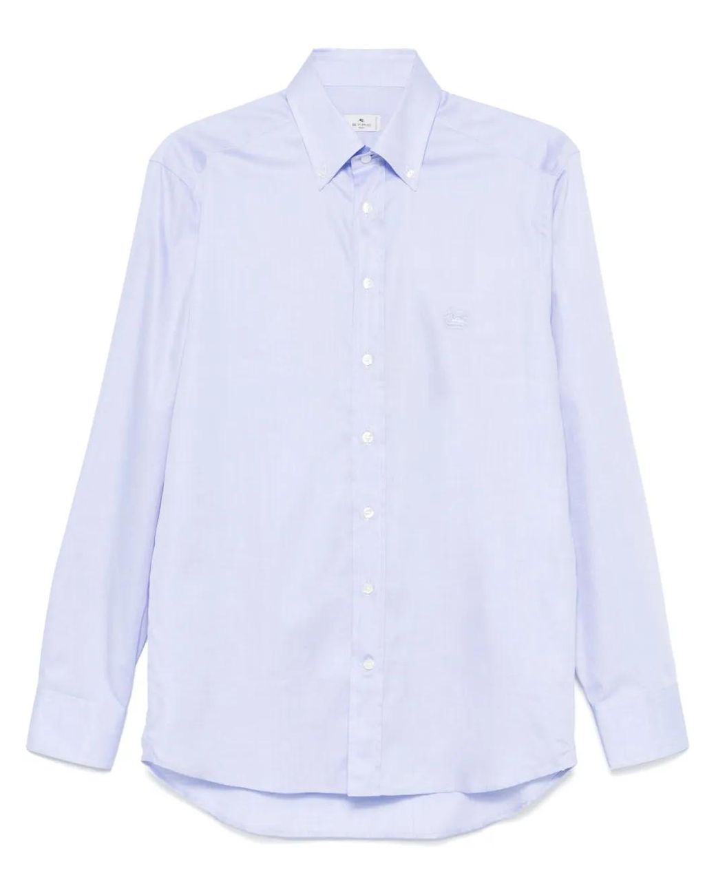 Etro Button-Down-Hemd Mit Logo in White für Herren