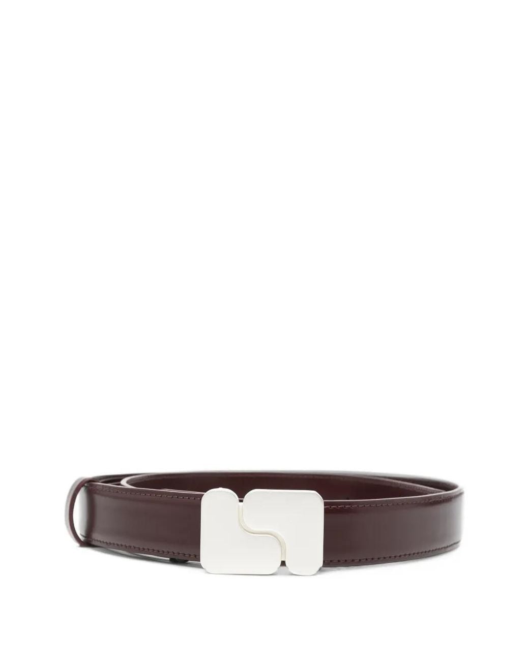 Soeur White Ninon Leather Belt