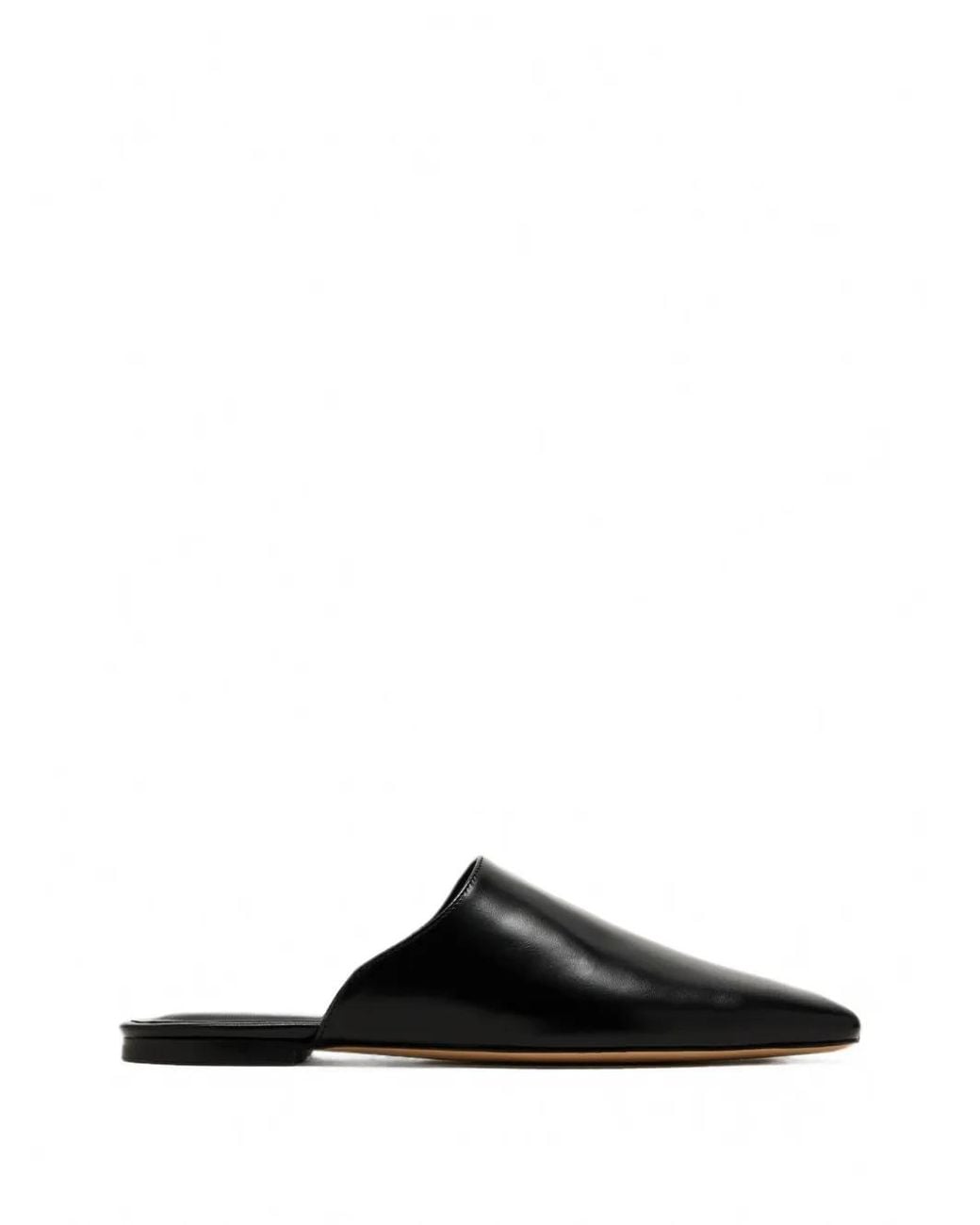 Yuzefi Black Sahra Square-Toe Mules