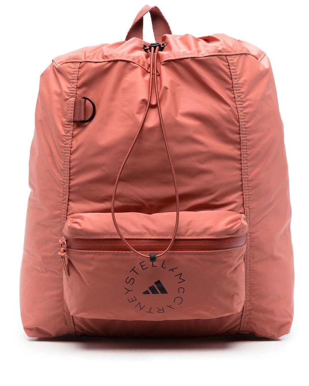 adidas By Stella McCartney Logo-print Drawstring Backpack in Pink | Lyst