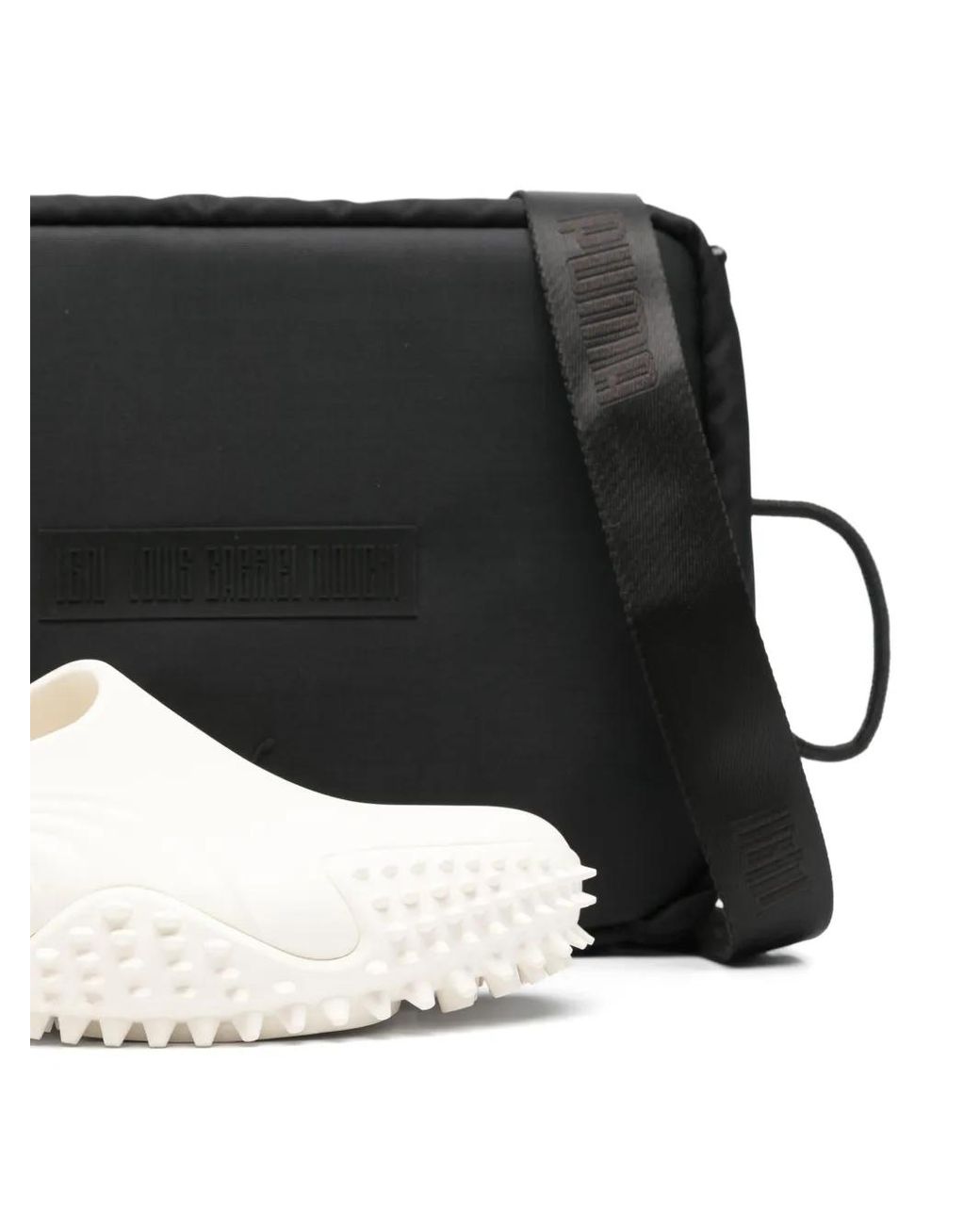 PUMA White Mostro Slippers for men