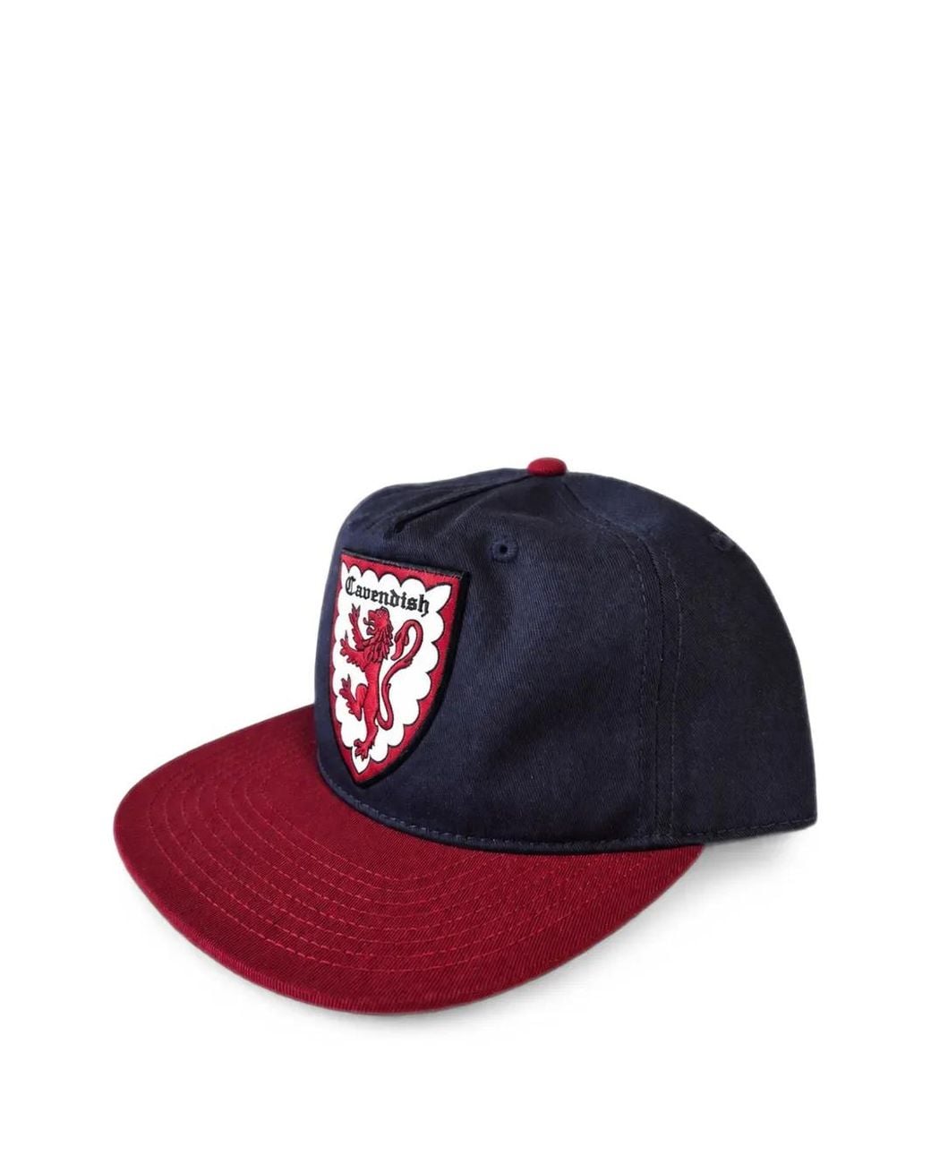CAVENDISH® Red Baseballkappe Mit Logo-Patch