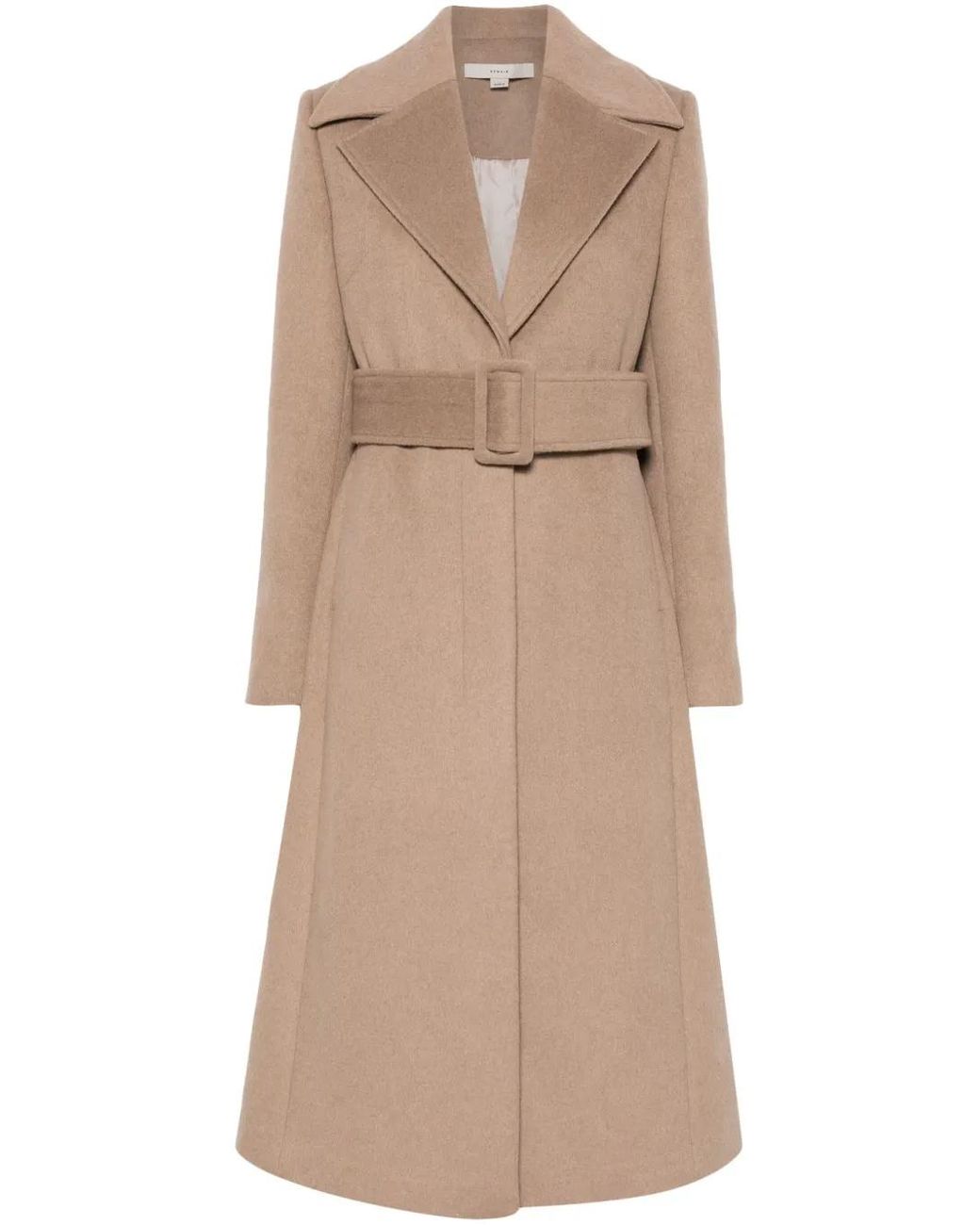 Remain Natural Belted Coat