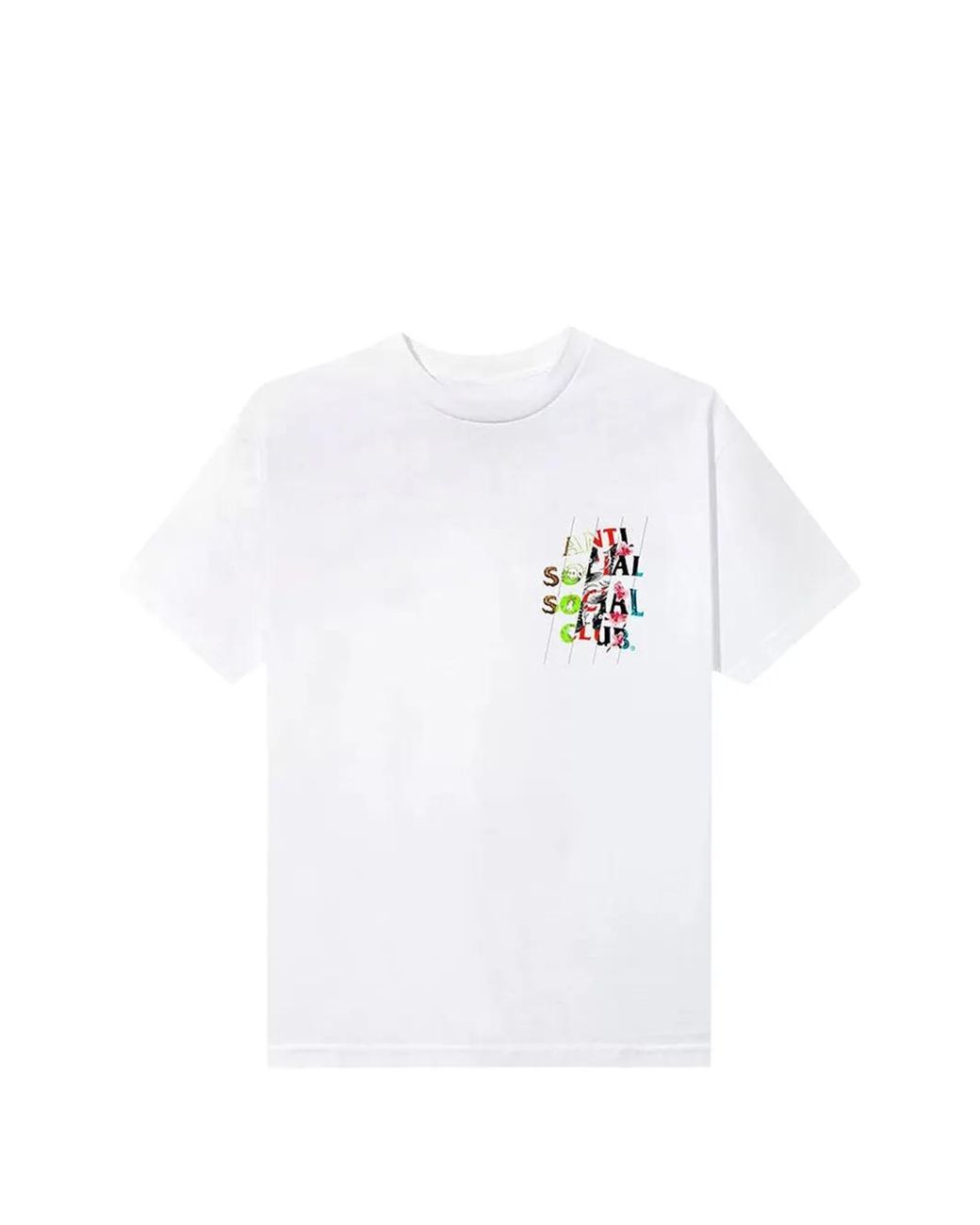 ANTI SOCIAL SOCIAL CLUB White Madness T-Shirt for men