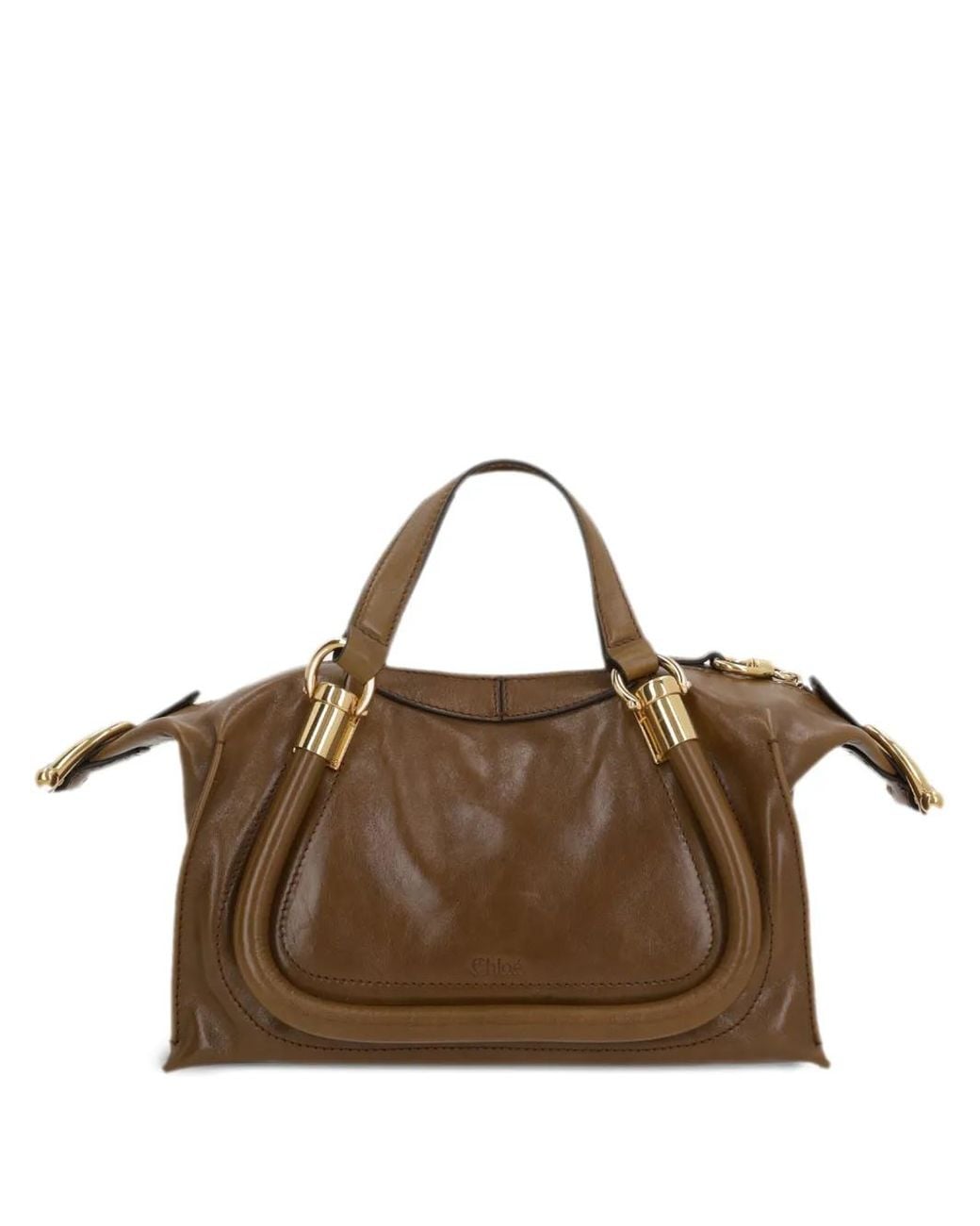 Chloé Brown Paraty Shoulder Bag