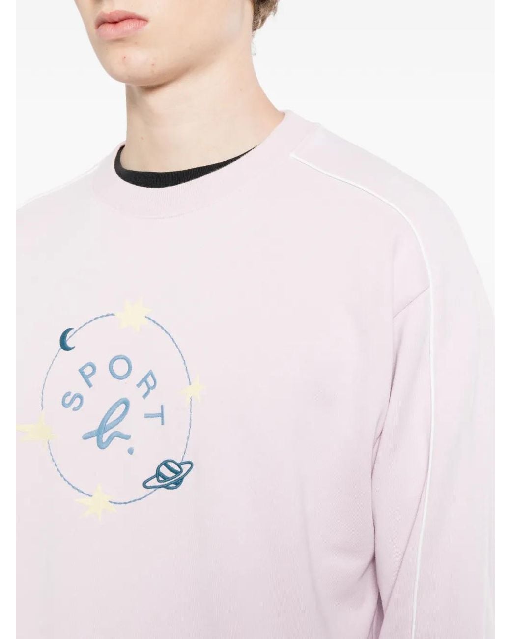 SPORT b. by agnès b. Pink Logo Sweatshirt