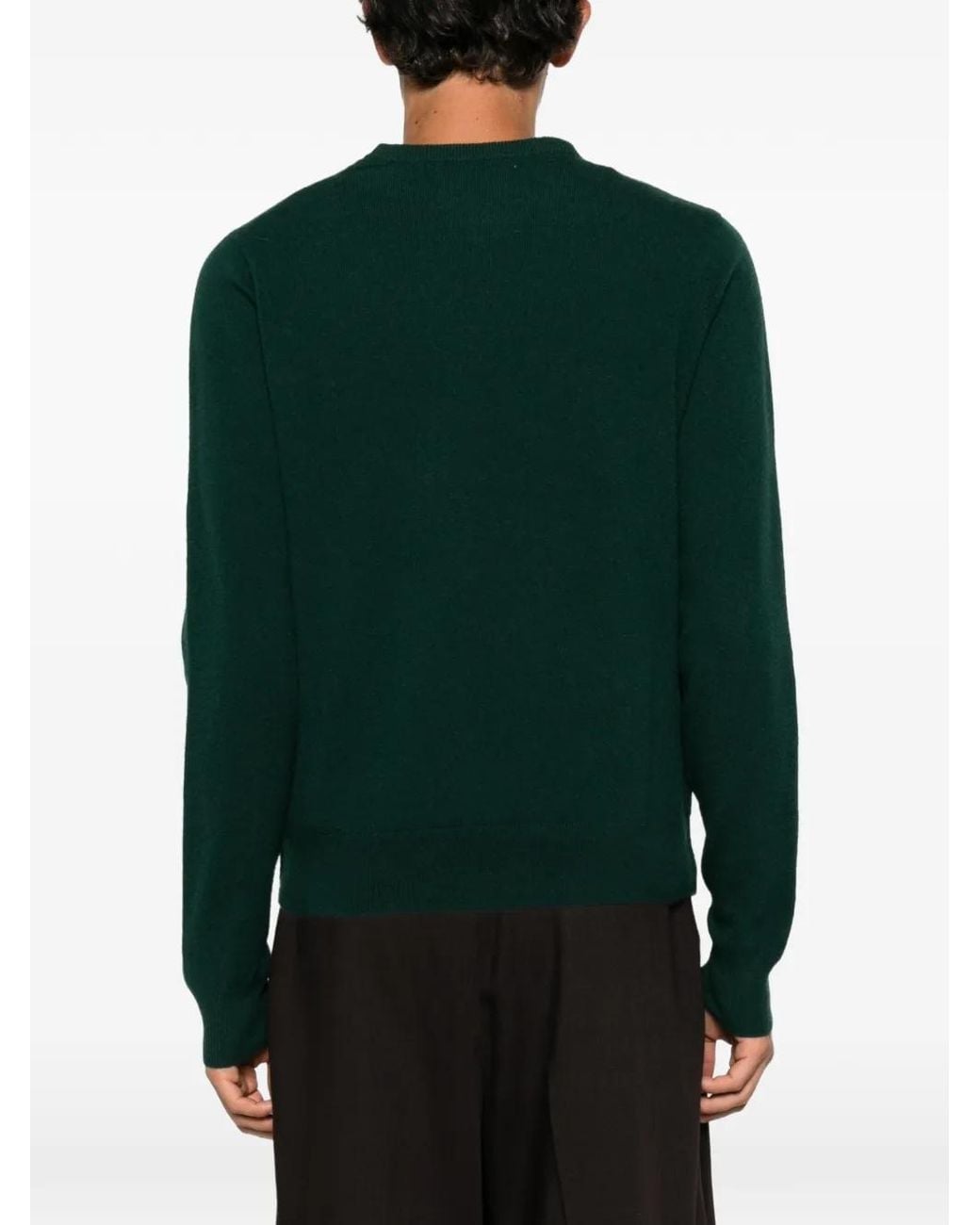 Extreme Cashmere Green Be Classic Crew-Neck Sweater