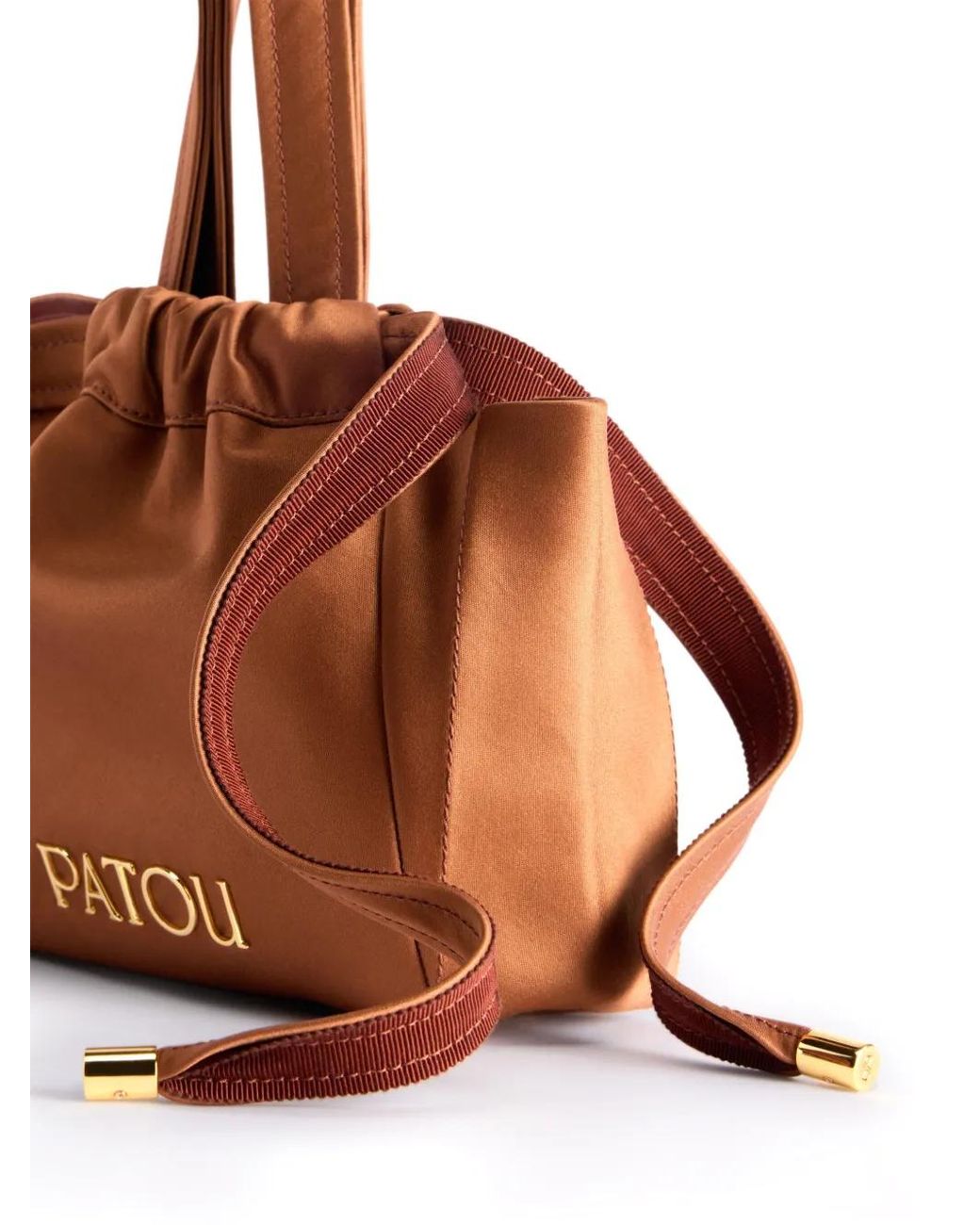 Patou Brown Evening Clutch Bag