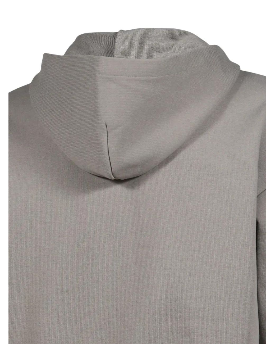 JUN/NAKAYAMA Gray Logo-Embroidered Zip-Up Hoodie for men