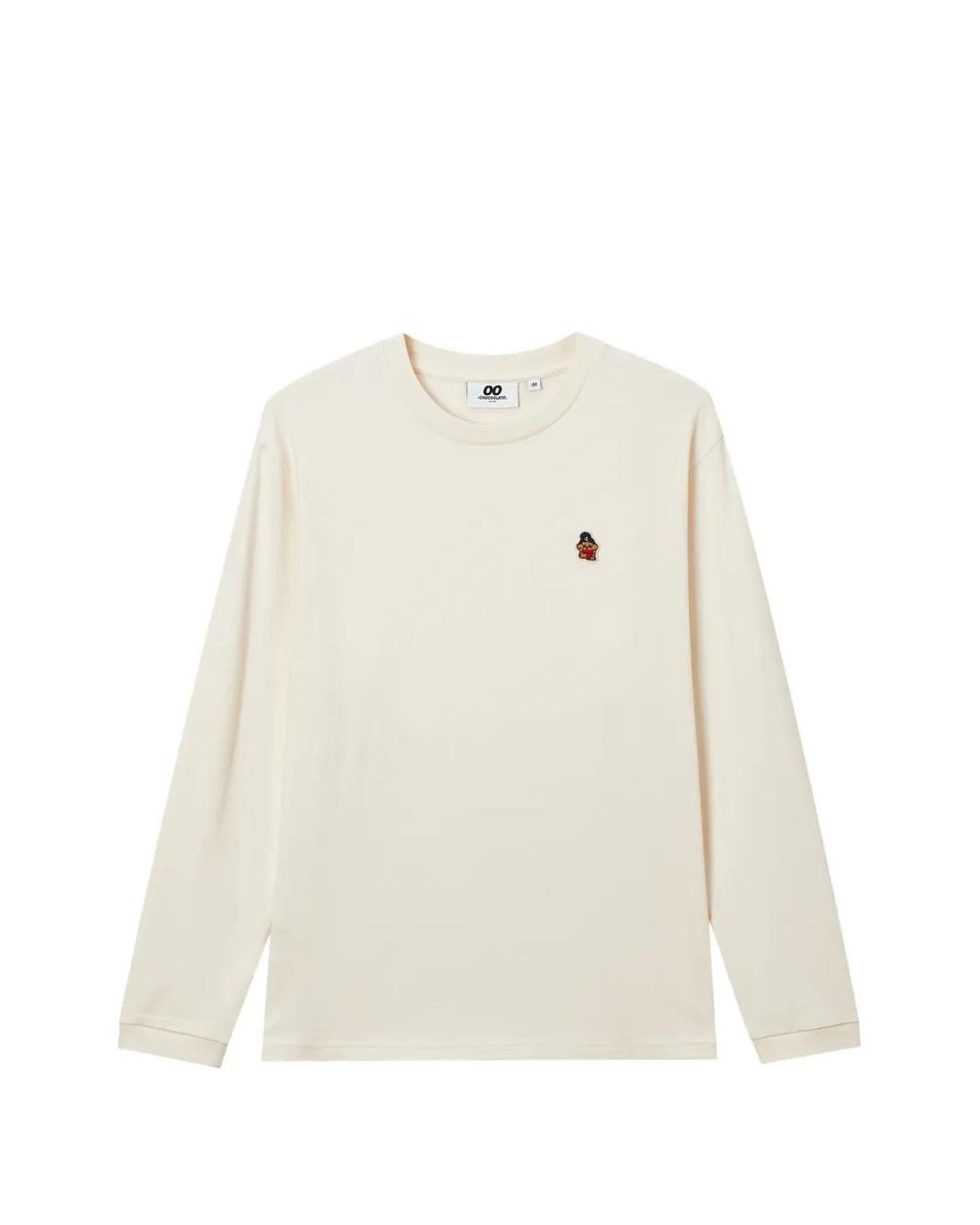 Chocoolate White Logo-Patch T-Shirt