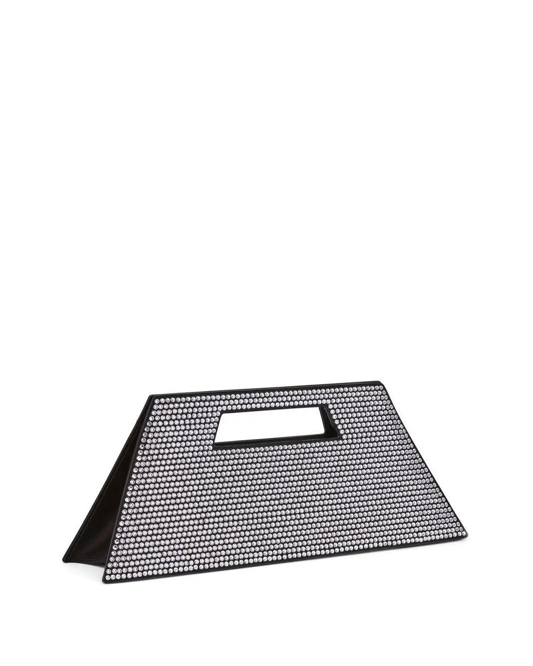 Giuseppe Zanotti Metallic Meloee Rhinestone Clutch