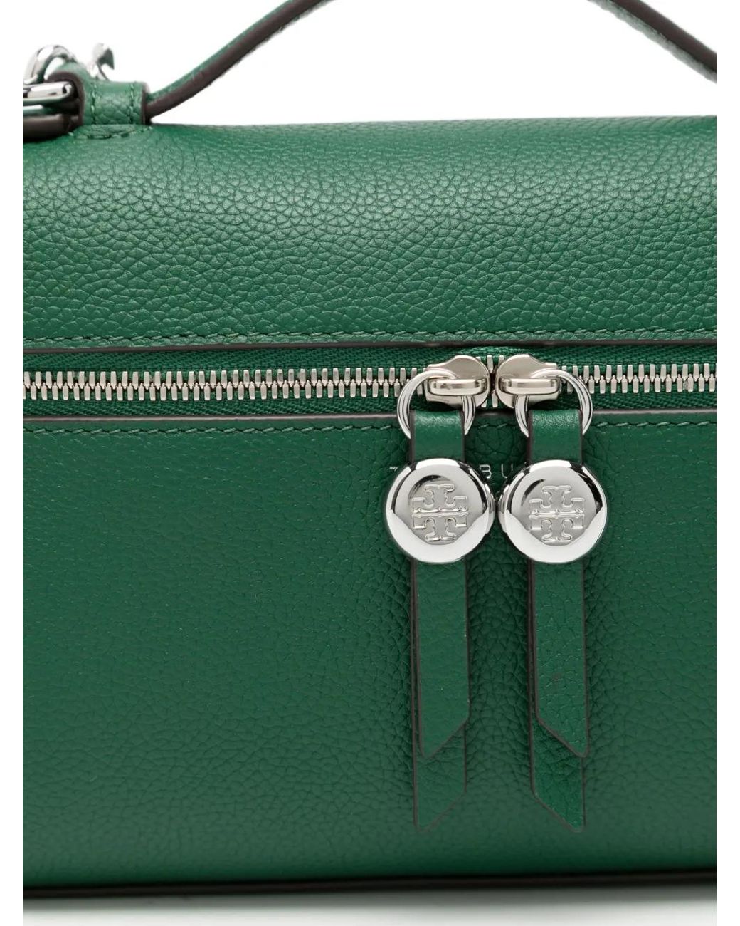 Tory Burch Green Romy Slim Crossbody Bag