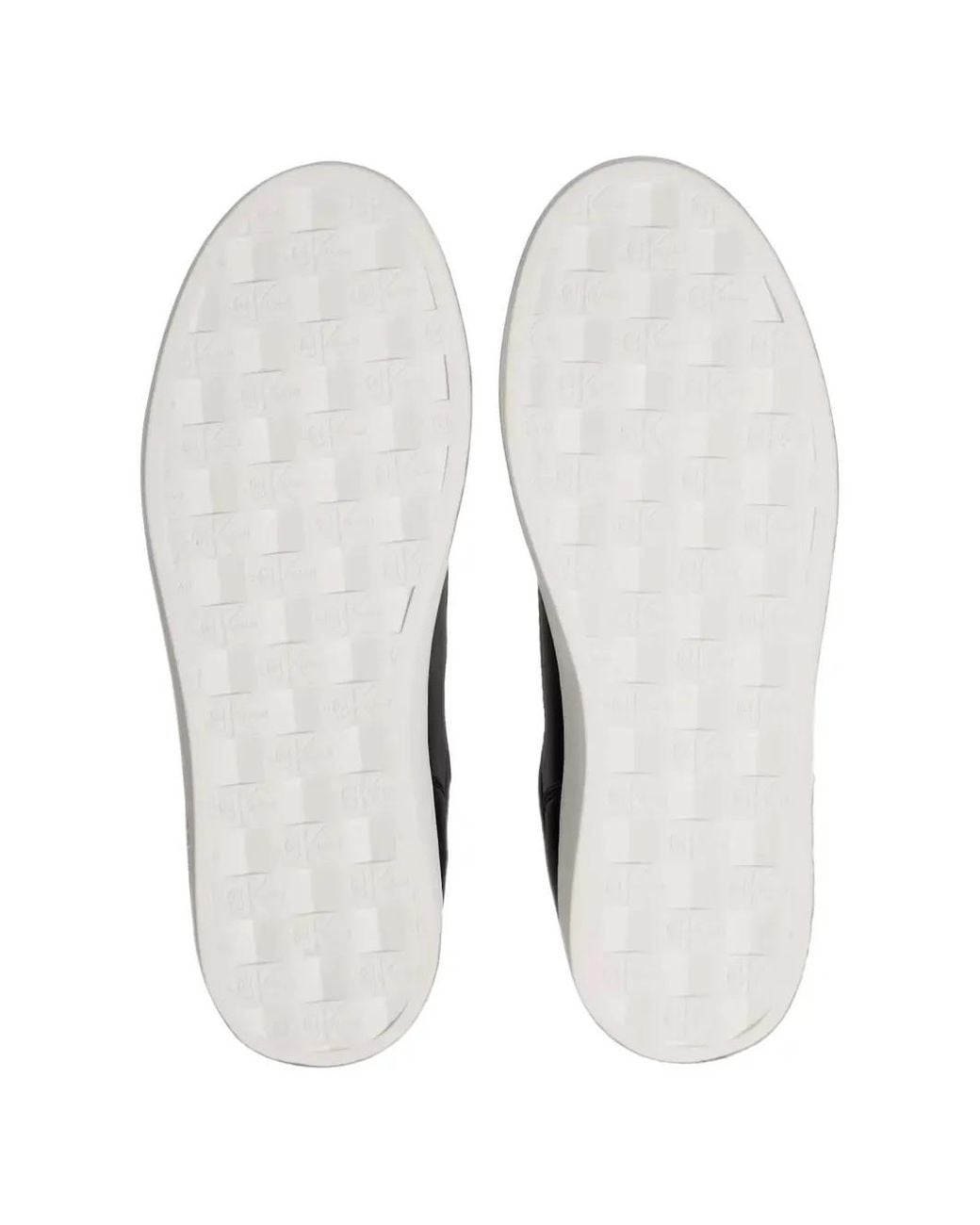 Calvin Klein Black Logo-Detail Sneakers for men