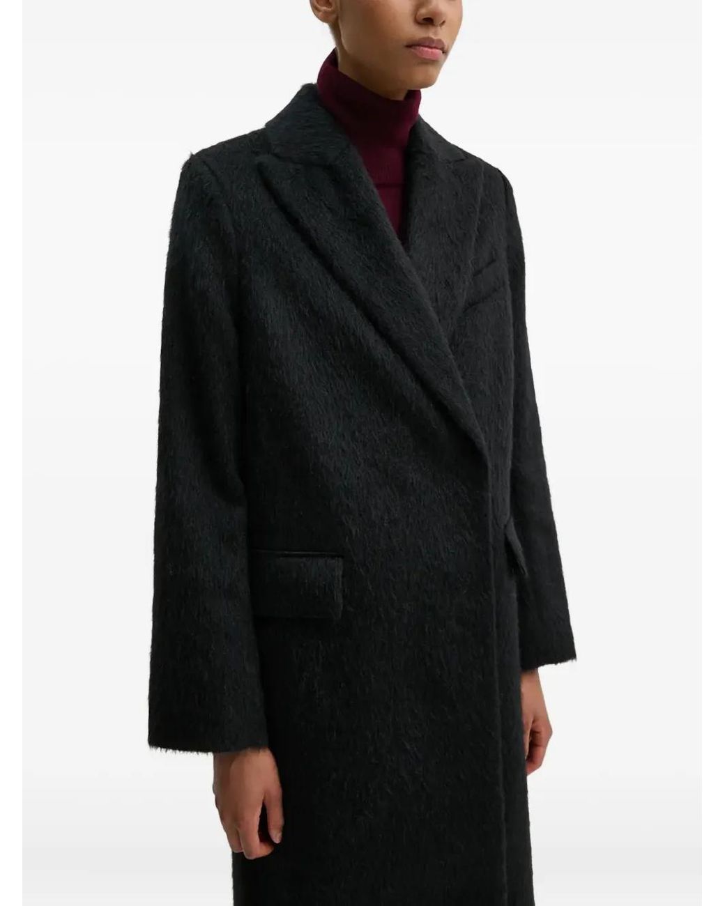 Day Birger et Mikkelsen Black Single-Breasted Coat
