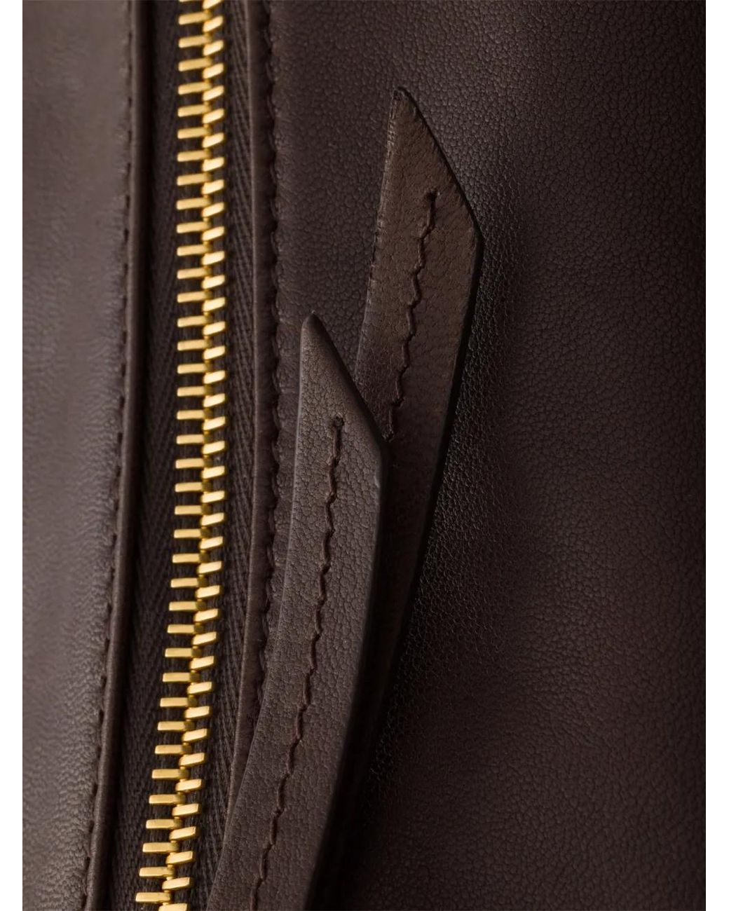 Prada Brown Explore Small Nappa Leather Bag