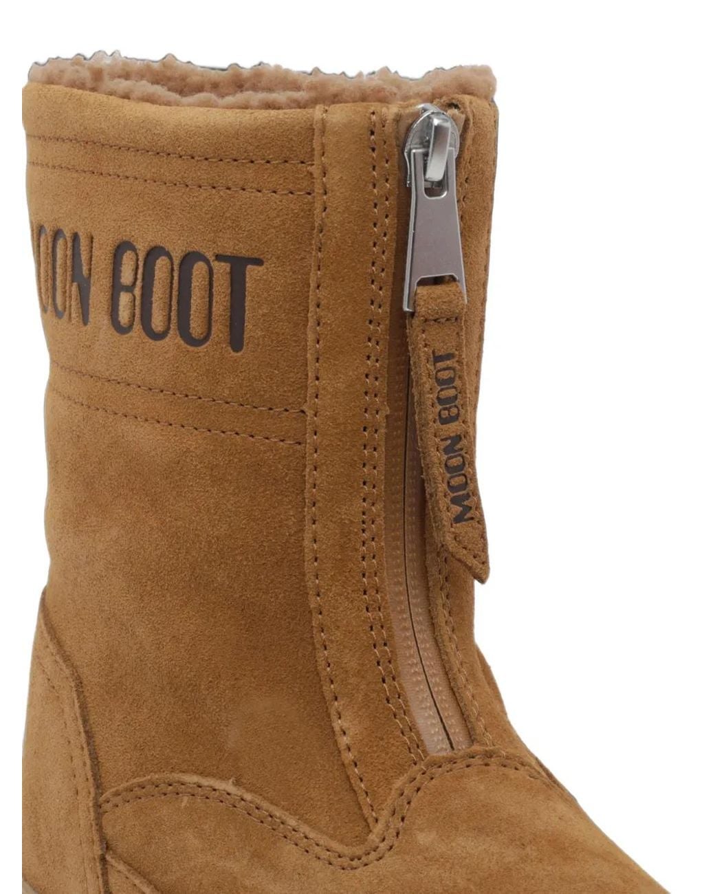 Moon Boot Brown Ltrack Lara Suede Boots