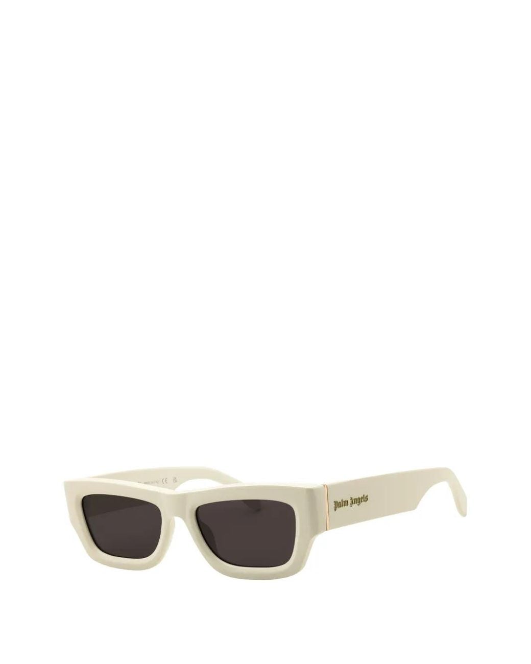 Palm Angels Gray Auberry Square-Frame Sunglasses