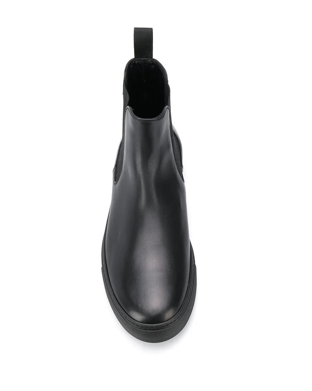 Scarosso Black Tommaso Leather Chelsea Boots for men