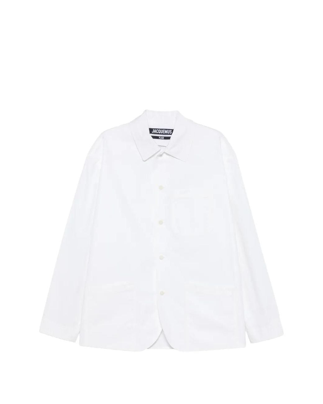 Jacquemus White The Boutis Jacket for men