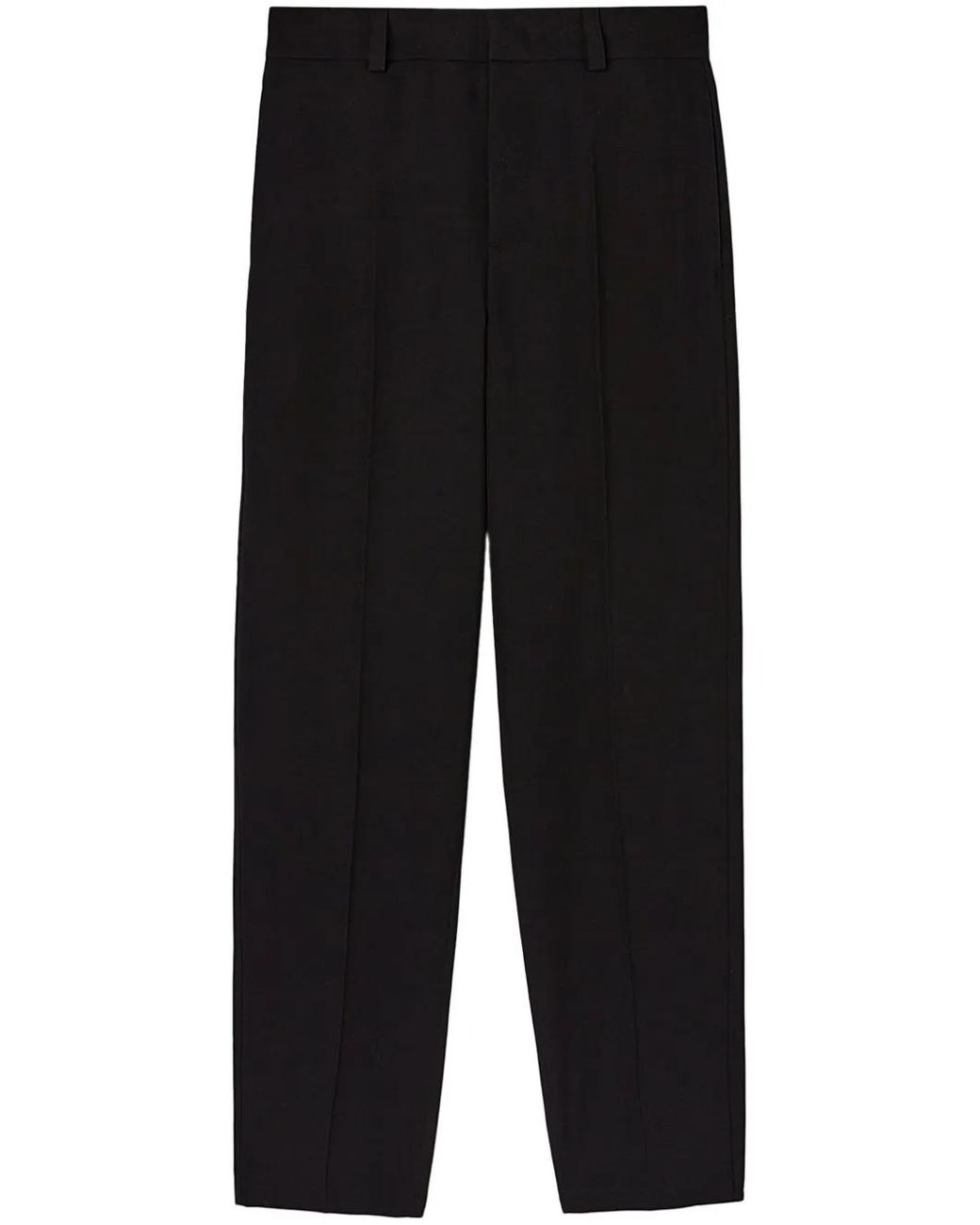 Jil Sander Black Straight-Leg Wool Trousers for men